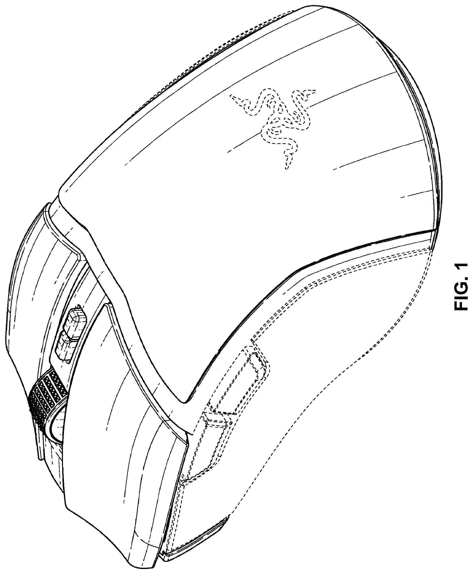 Patent USD1043687 — Mouse — Figure 1