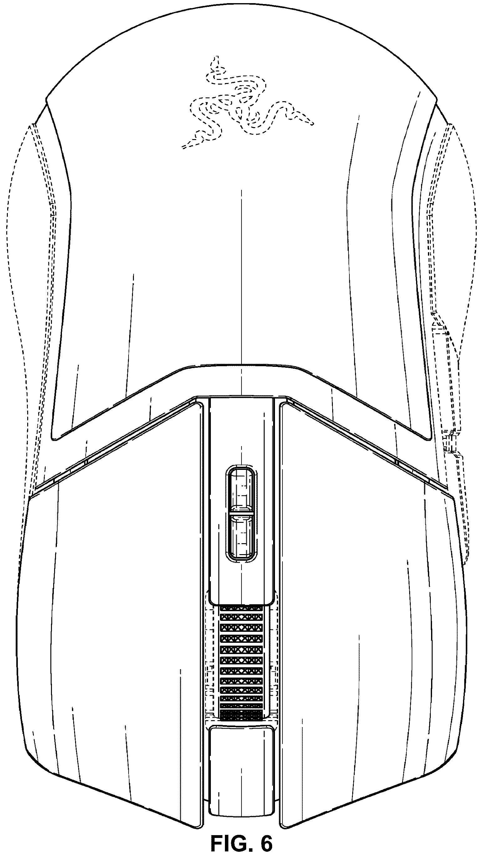 Patent USD1043687 Figure 5 – Mouse