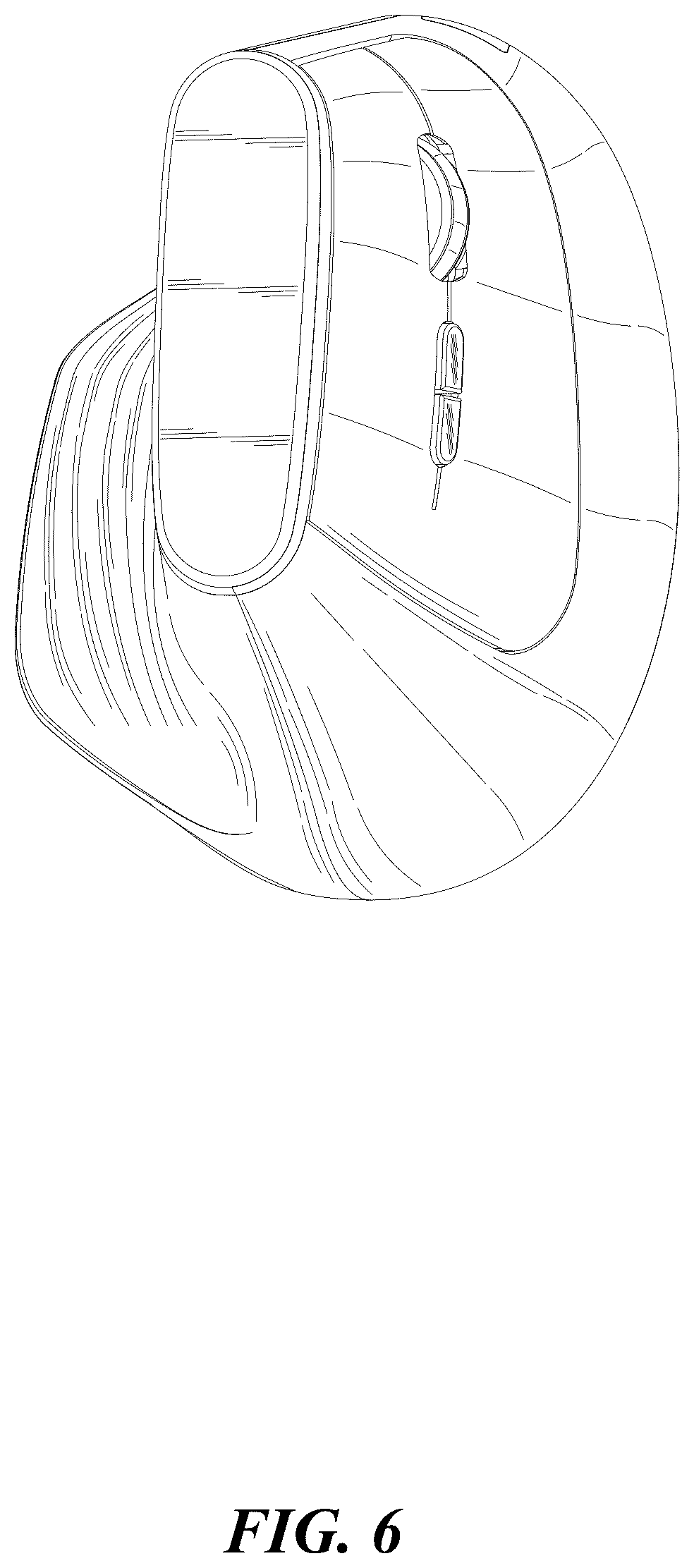 Patent USD1043688 Figure 6 – Mouse