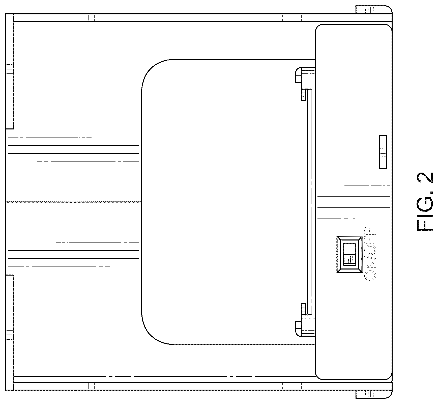 Patent USD1043689 Figure 2 – Film scanner