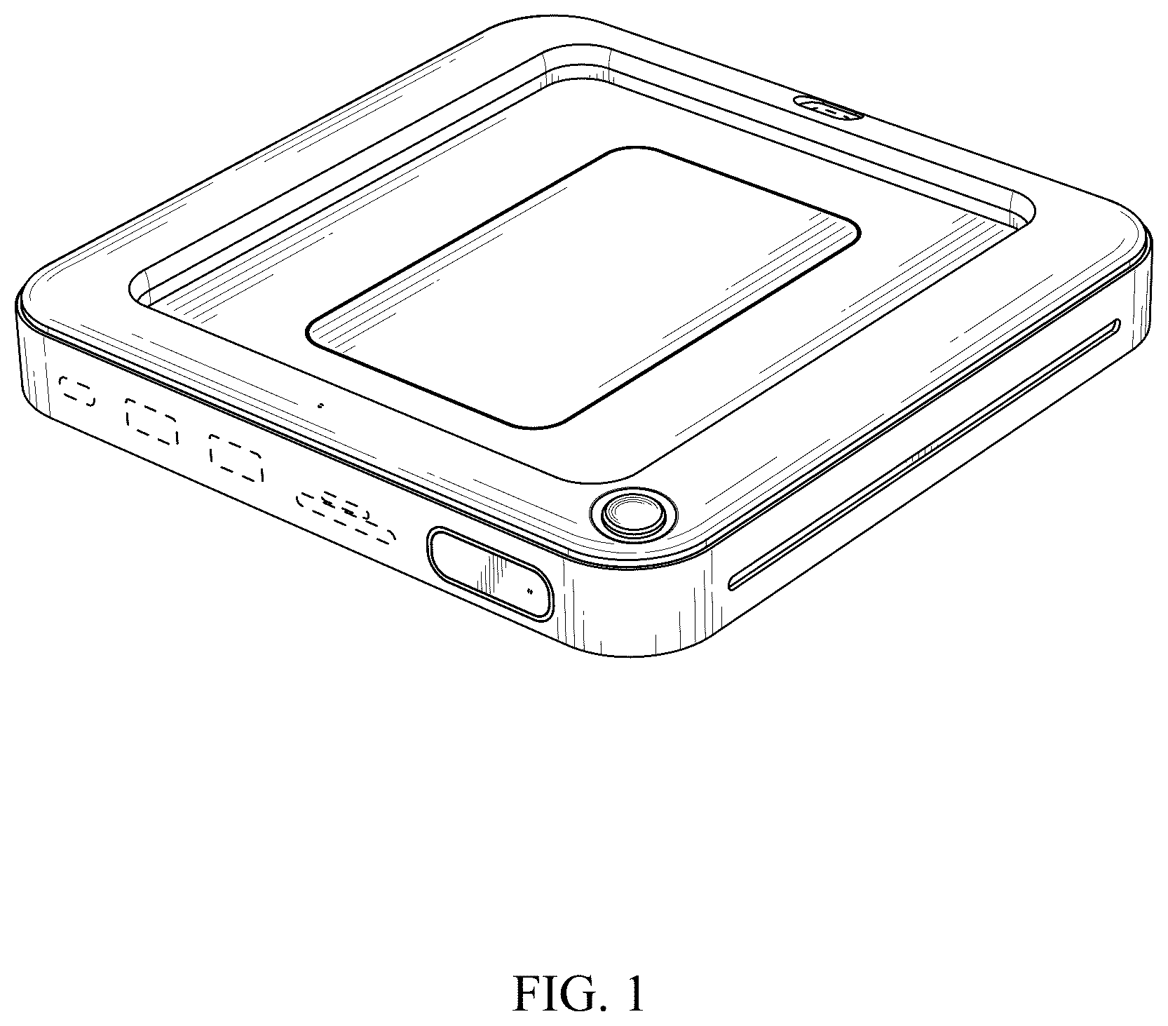 Patent USD1043691 Figure 1 – Multifunctional wireless charging dock assembly