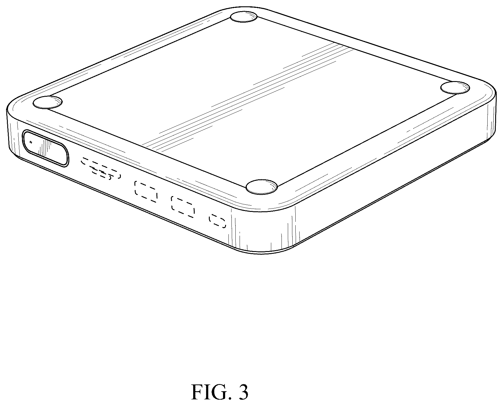Patent USD1043691 Figure 3 – Multifunctional wireless charging dock assembly