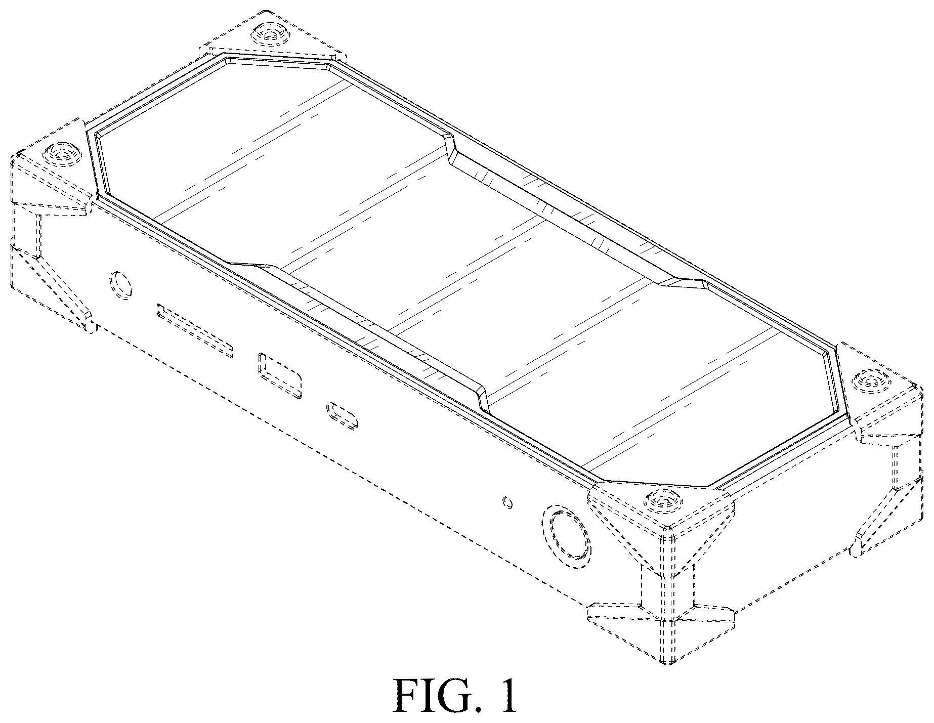 Patent USD1043692 Figure 1 – Shell of an electronic device