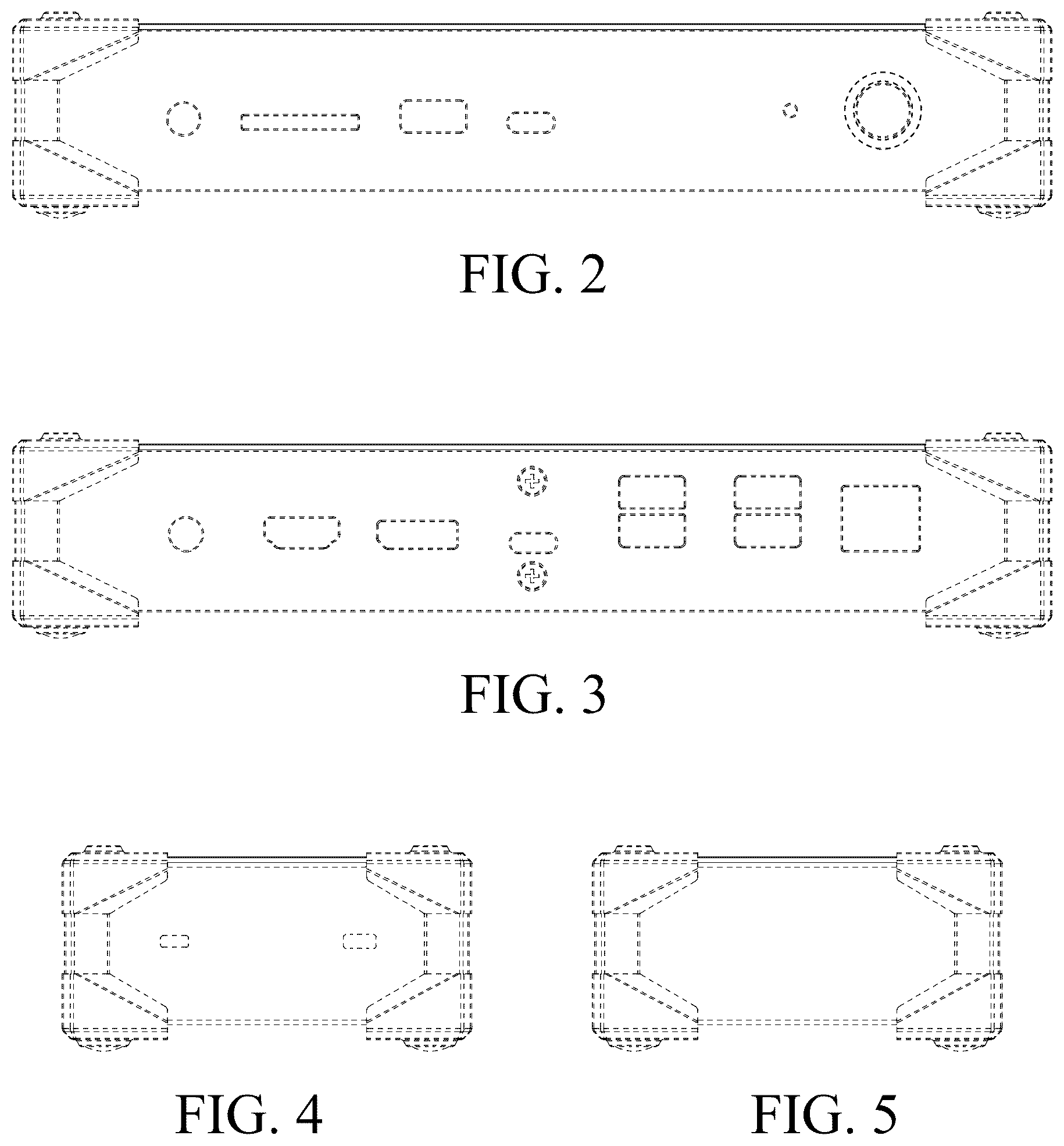 Patent USD1043692 Figure 2 – Shell of an electronic device