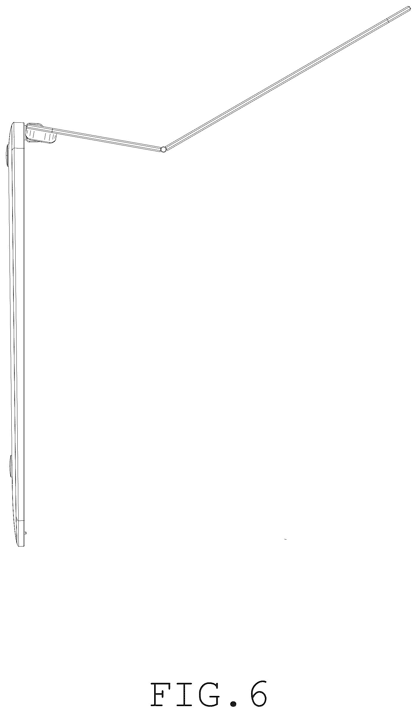 Patent USD1043694 Figure 6 – Wireless keyboard for tablet