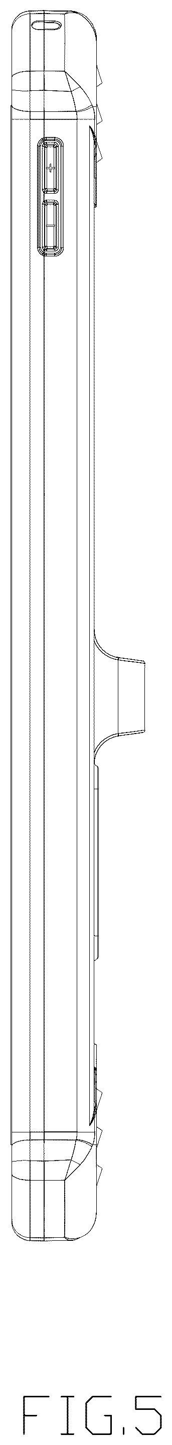 Patent USD1043697 Figure 5 – Case for portable computer