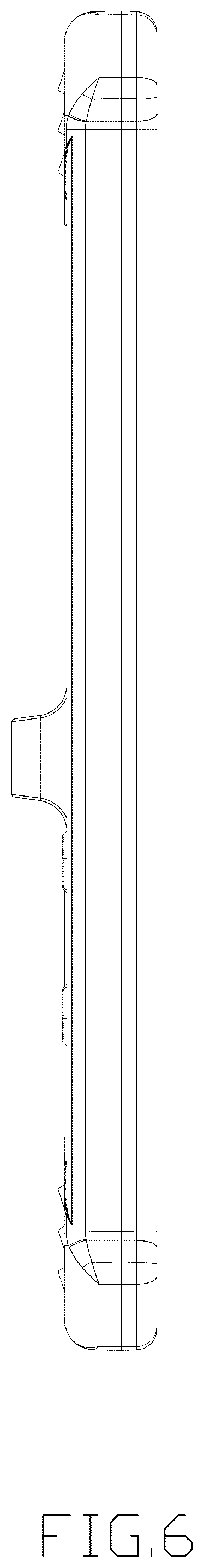 Patent USD1043697 Figure 6 – Case for portable computer