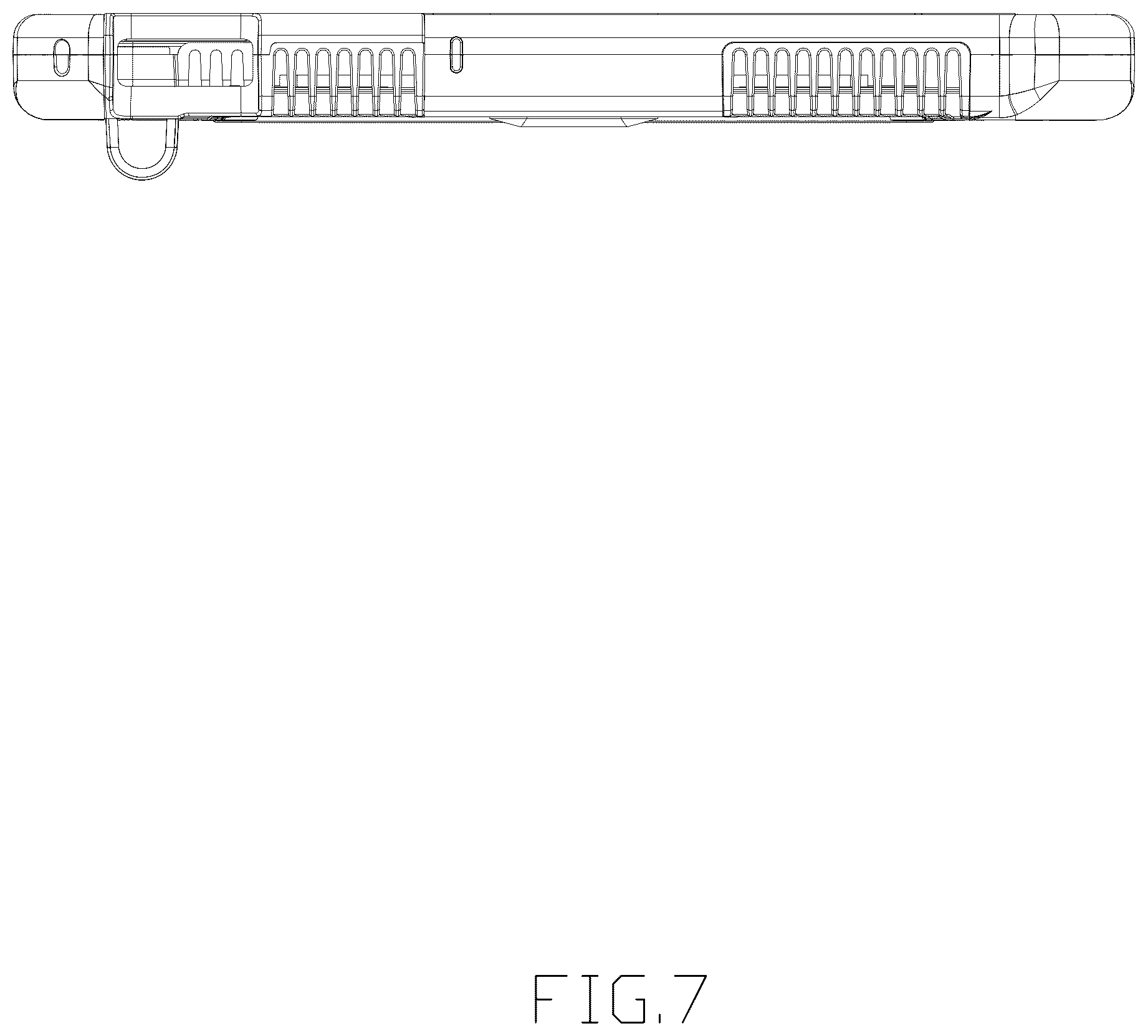Patent USD1043697 Figure 7 – Case for portable computer