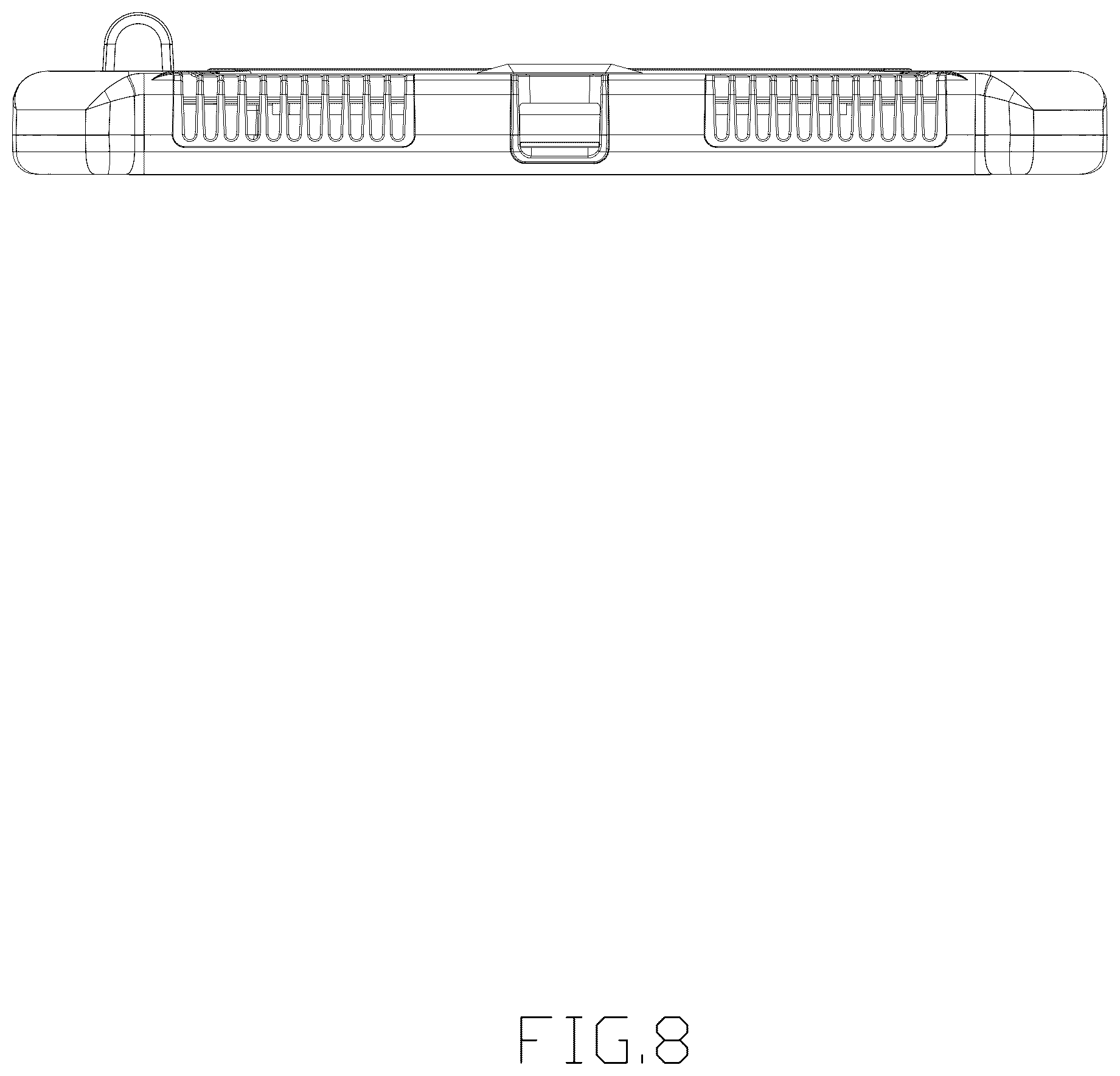 Patent USD1043697 Figure 8 – Case for portable computer