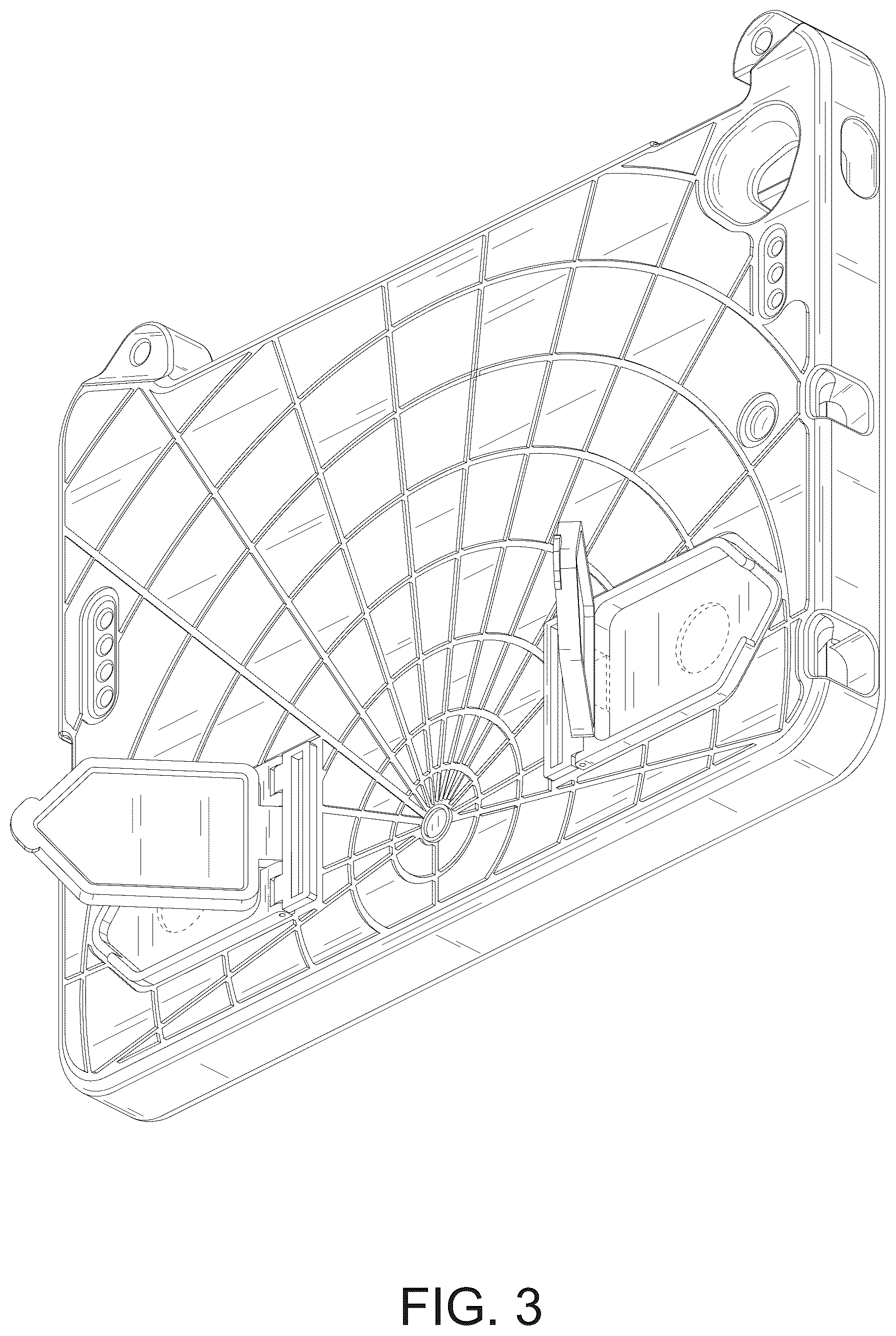 Patent USD1043698 Figure 3 – Tablet case