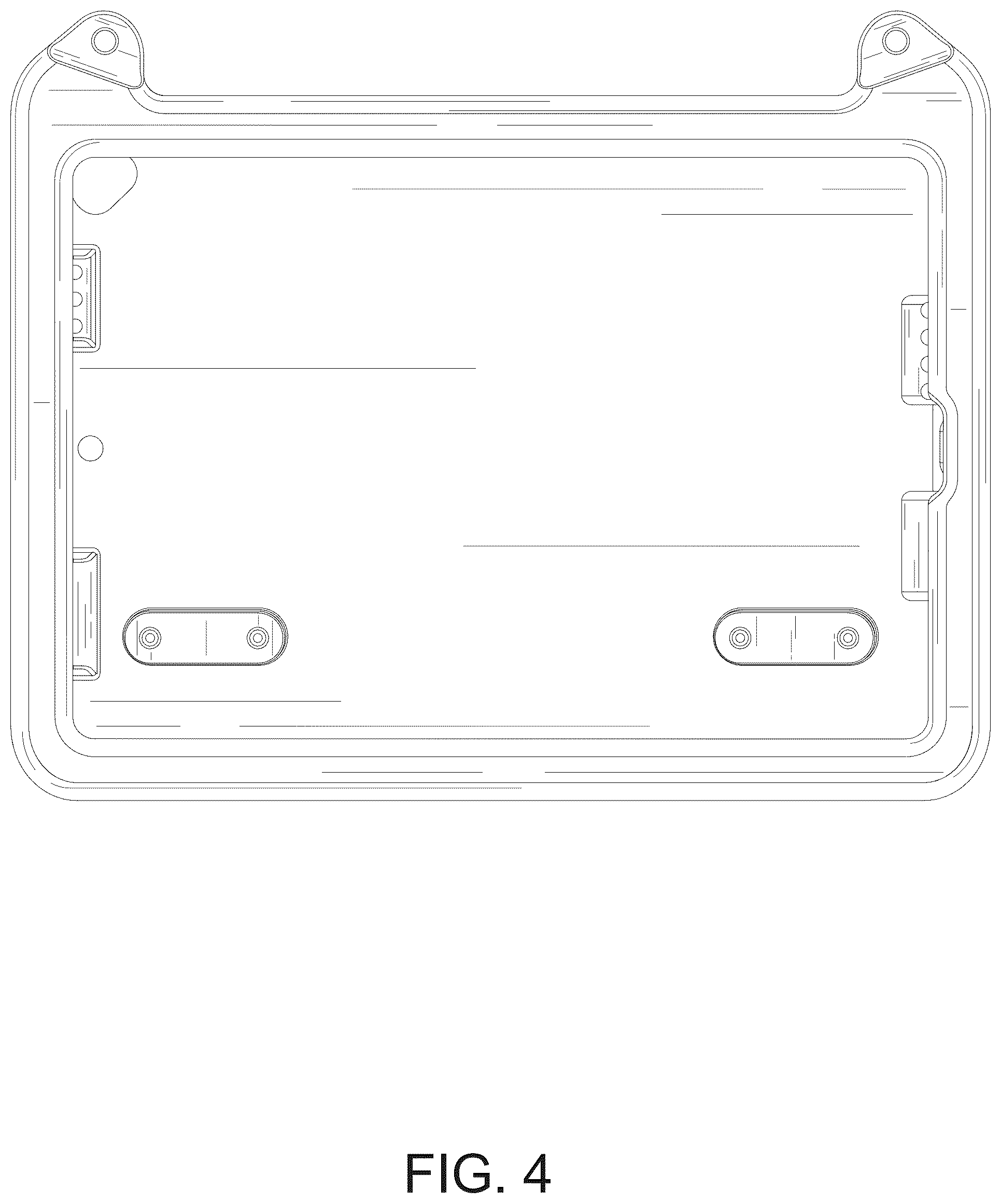 Patent USD1043698 Figure 4 – Tablet case