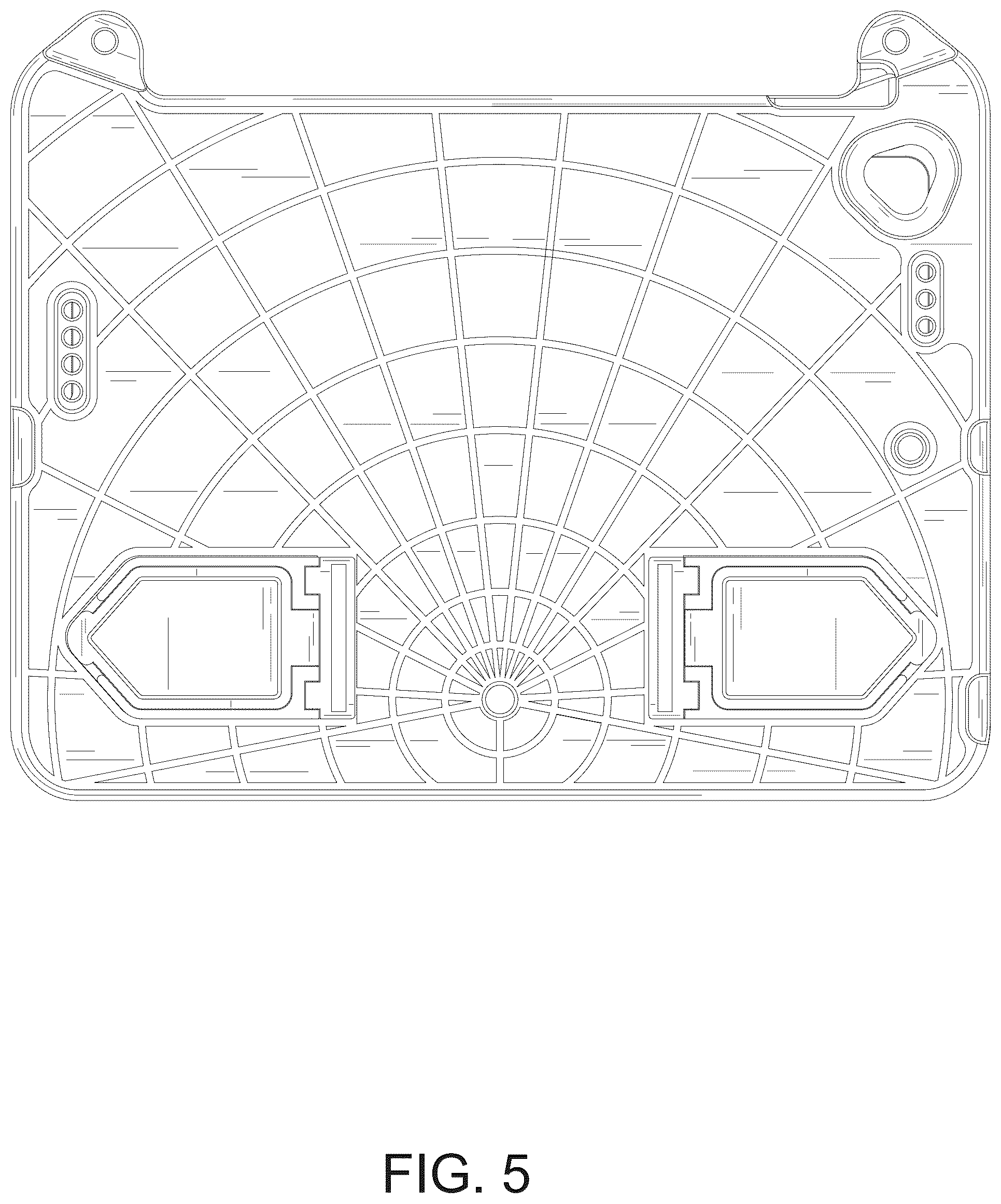 Patent USD1043698 Figure 5 – Tablet case