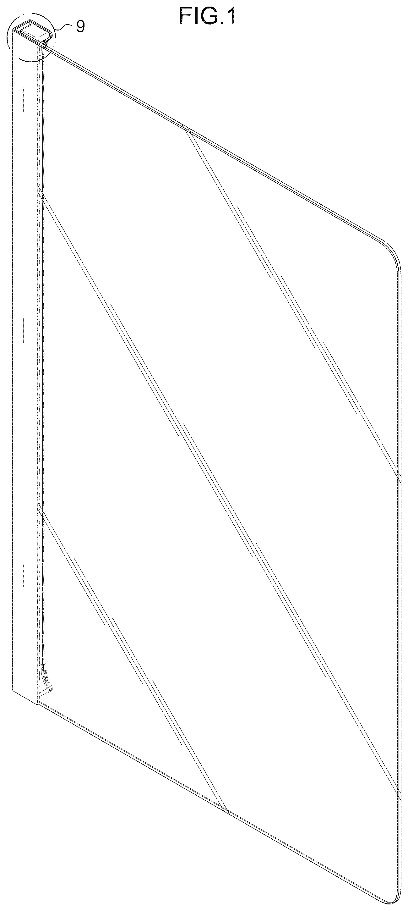 Patent USD1043699 Figure 1 – Case for electronic device