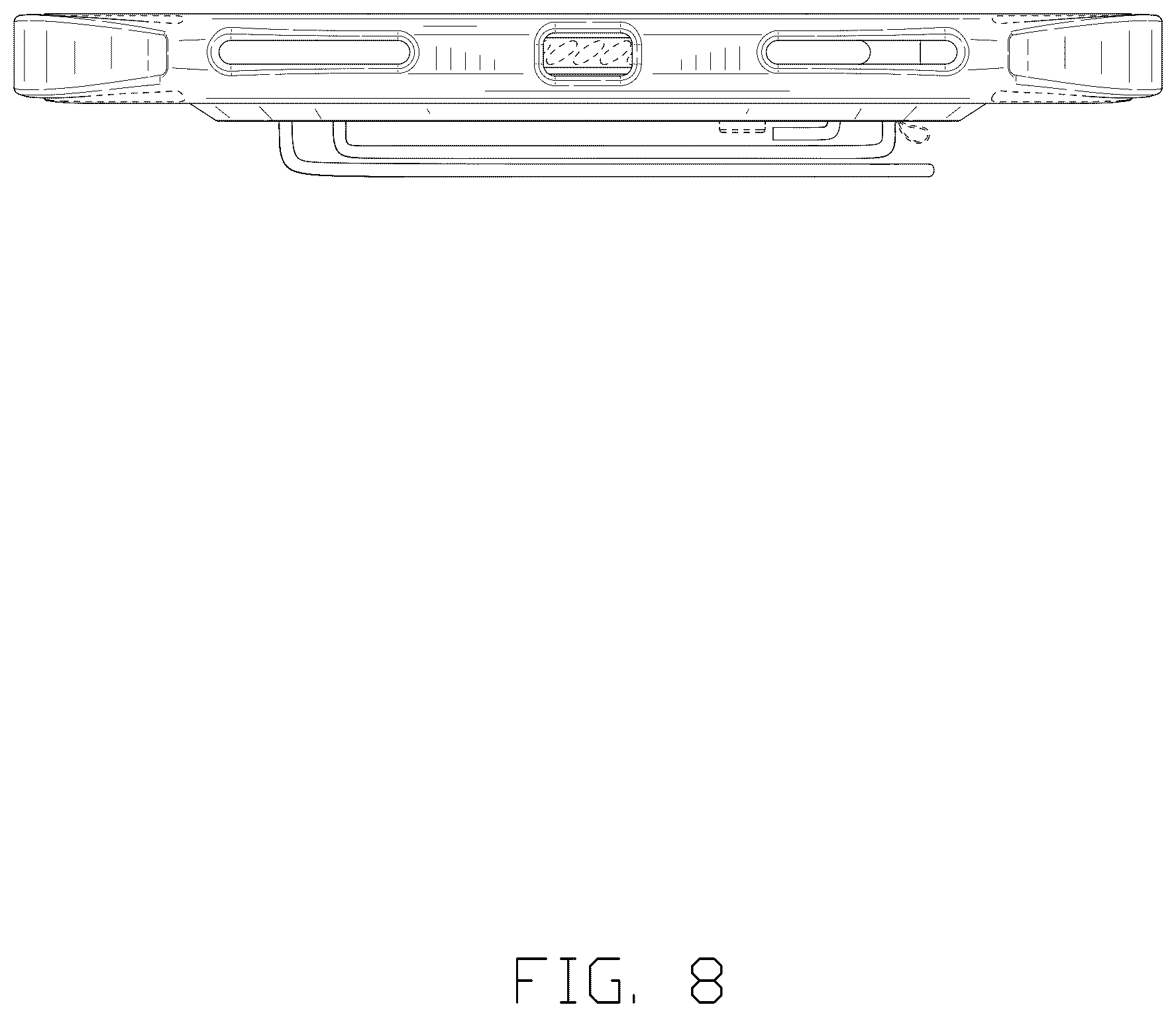 Patent USD1043700 Figure 8 – Tablet case