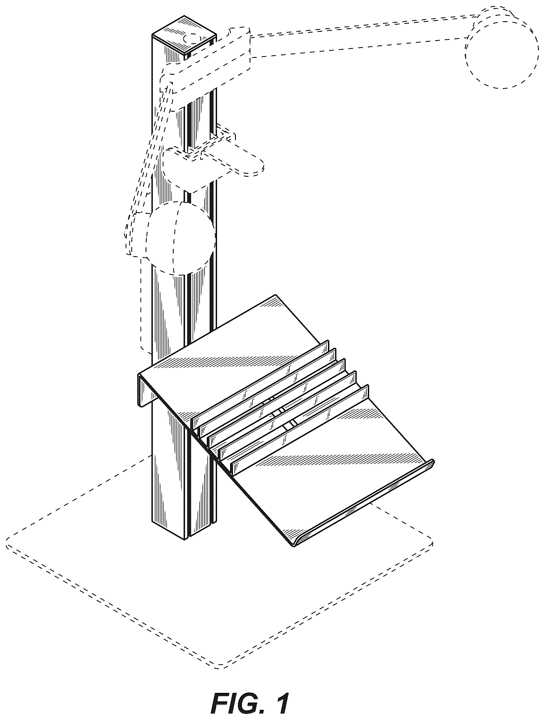 Patent USD1043701 — Computer device support stand — Figure 1