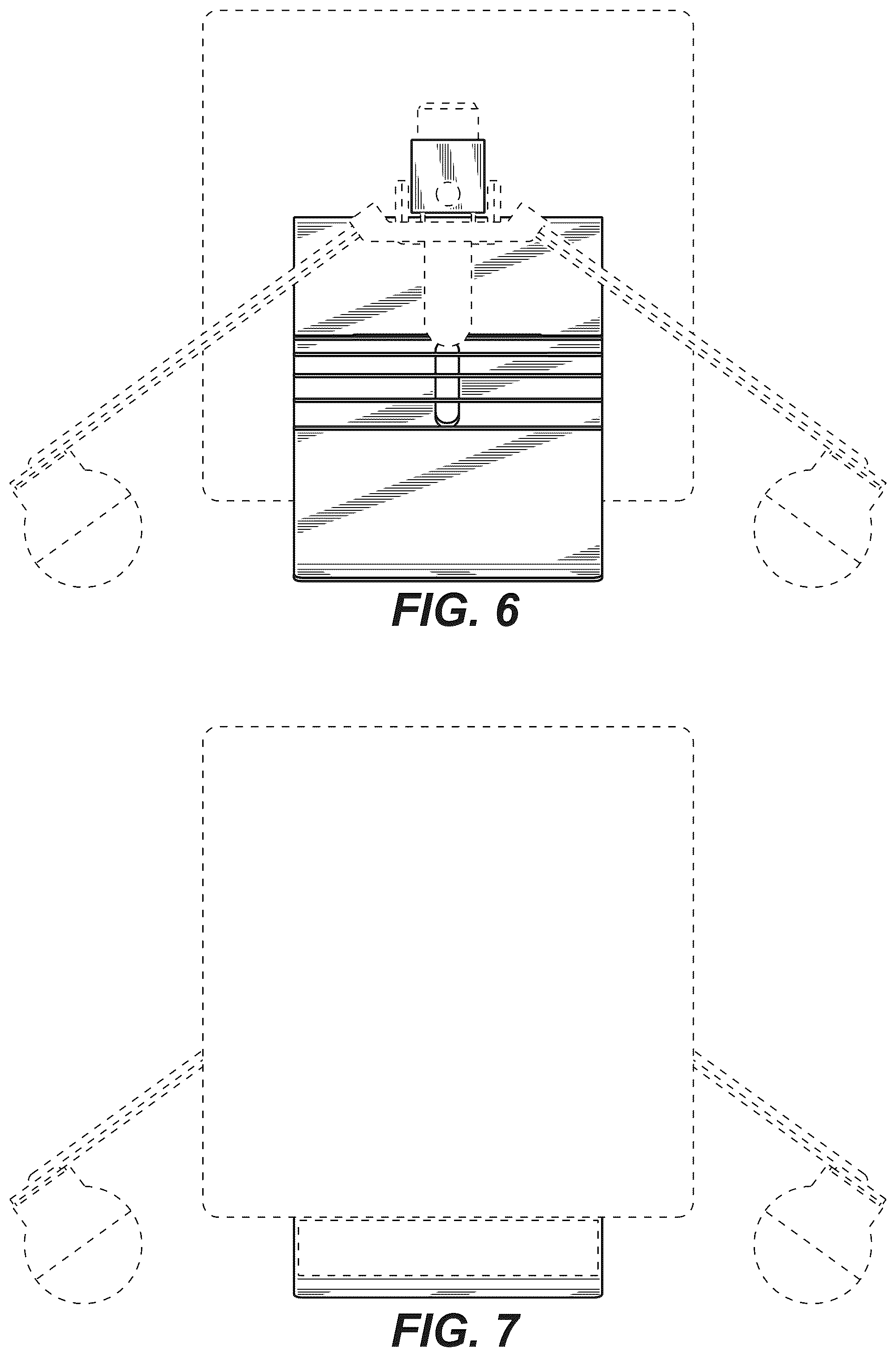 Patent USD1043701 Figure 6 – Computer device support stand
