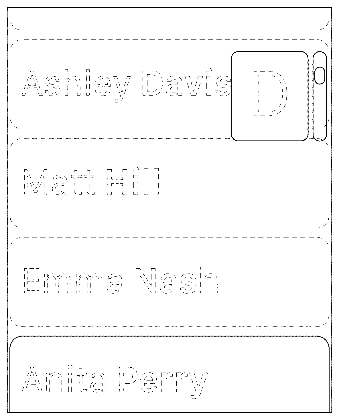 Patent USD1043703 — Display screen or portion thereof with graphical user interface — Figure 1