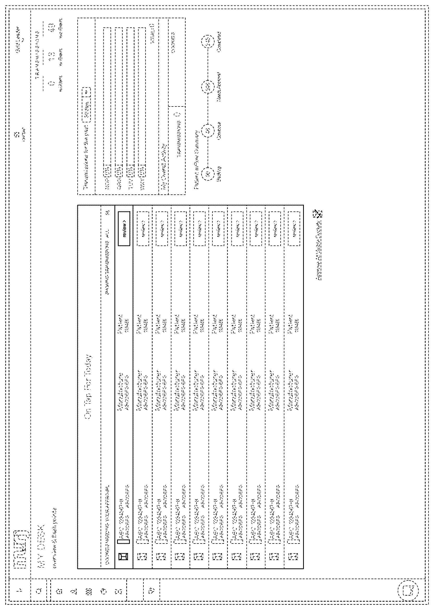 Patent USD1043715 Figure 1 – Display screen or portion thereof with graphical user interface for a health management application
