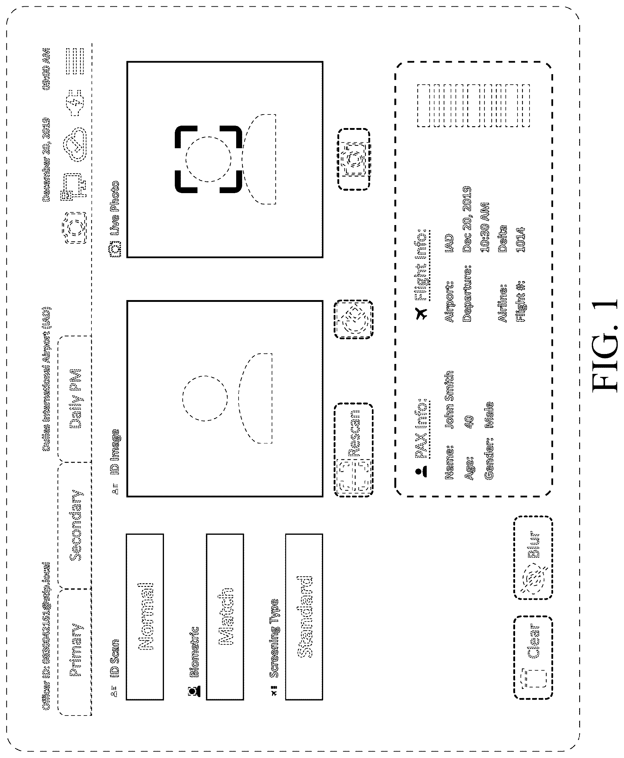Patent USD1043717 Figure 1 – Display screen or portion thereof with a graphical user interface