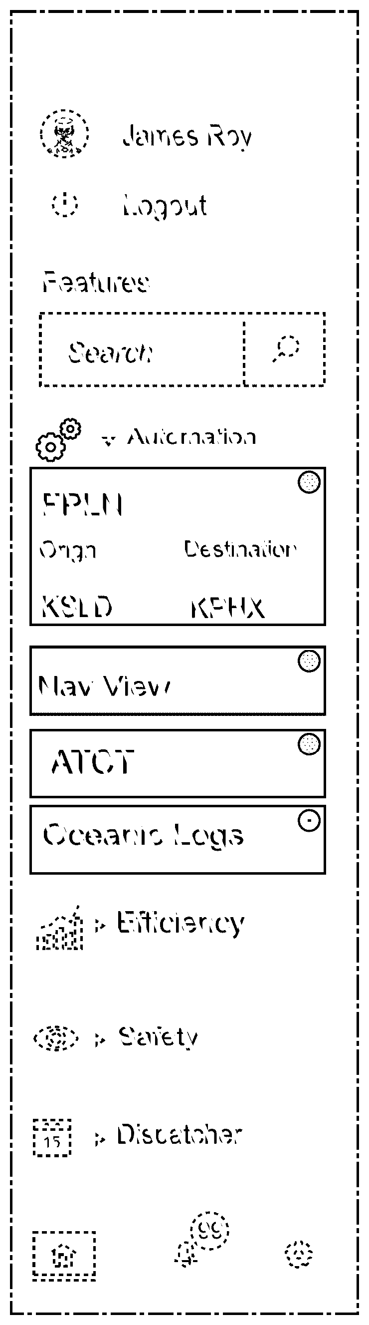Patent USD1043718 Figure 1 – Display screen with graphical user interface