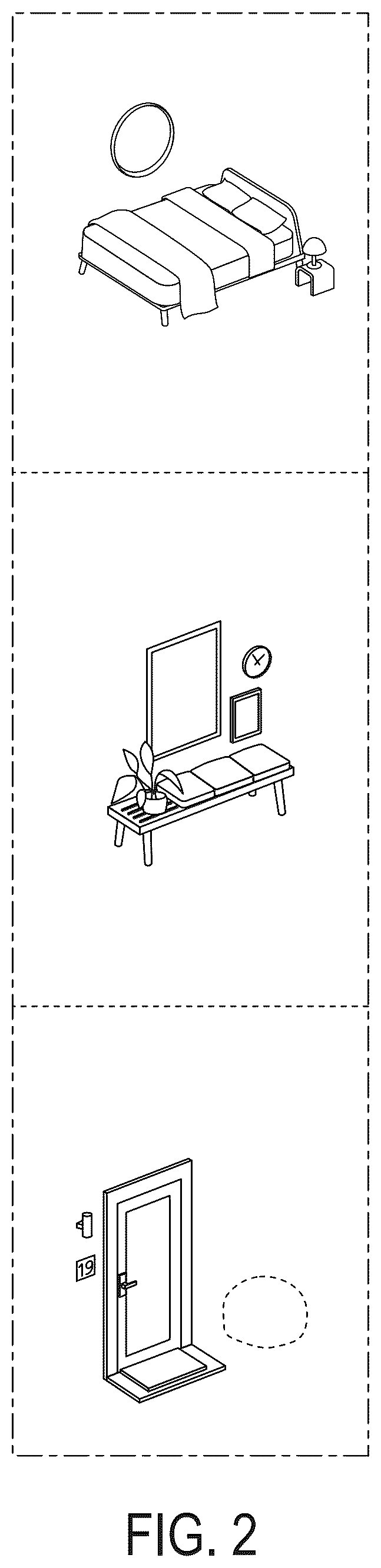 Patent USD1043725 Figure 2 – Display screen with graphical user interface