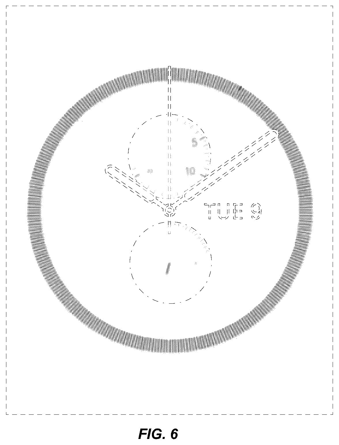 Patent USD1043729 Figure 6 – Display screen or portion thereof with animated graphical user interface