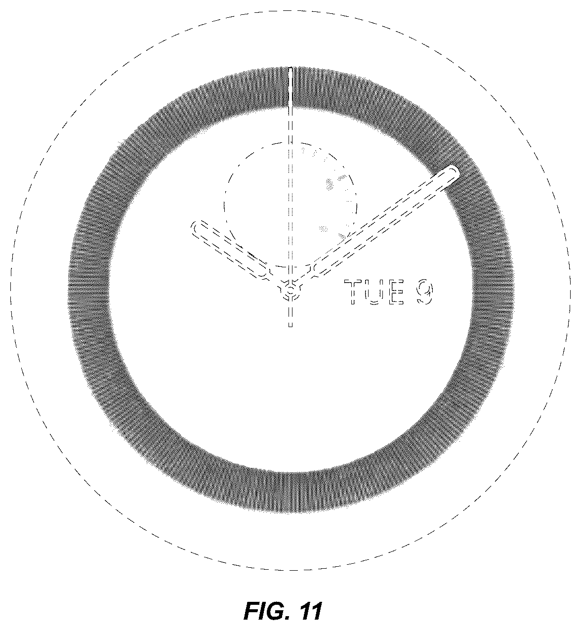 Patent USD1043729 Figure 11 – Display screen or portion thereof with animated graphical user interface