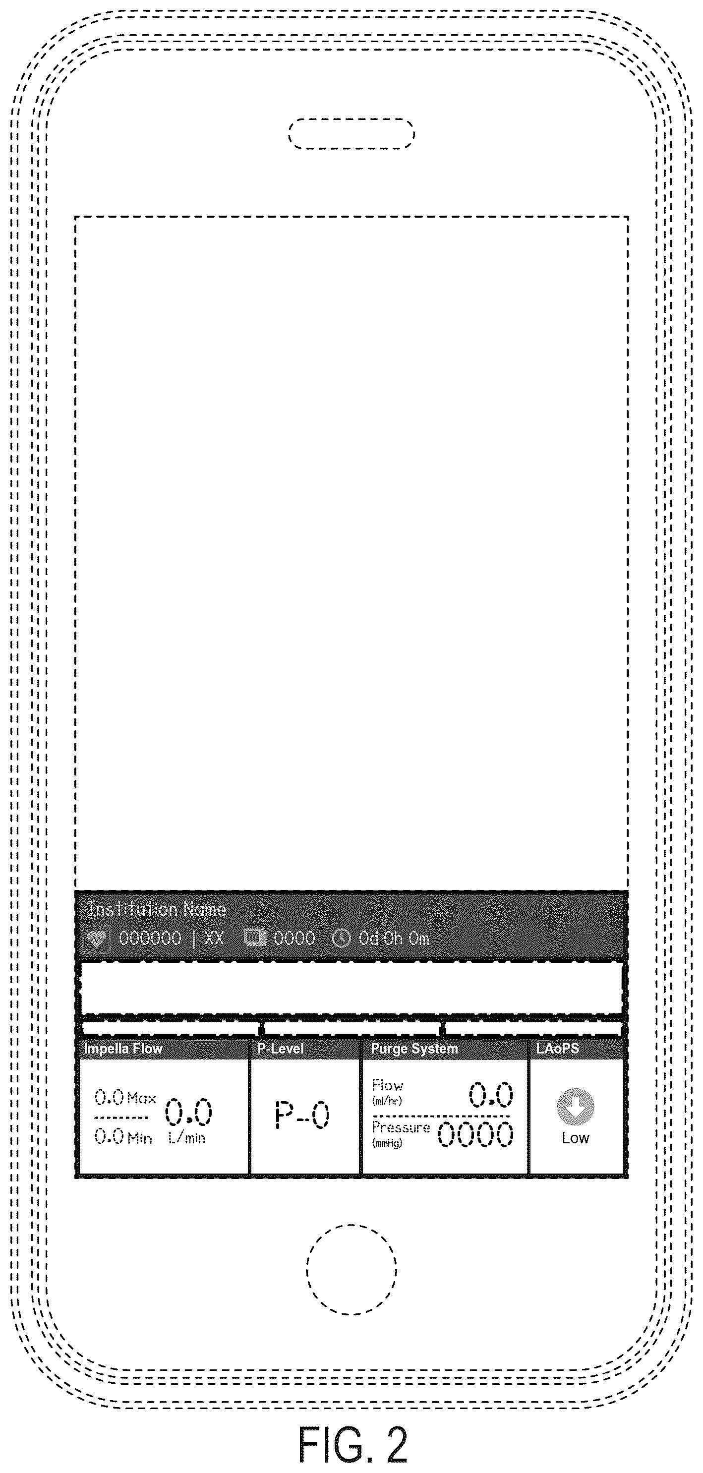Patent USD1043731 Figure 2 – Display panel or portion thereof with graphical user interface