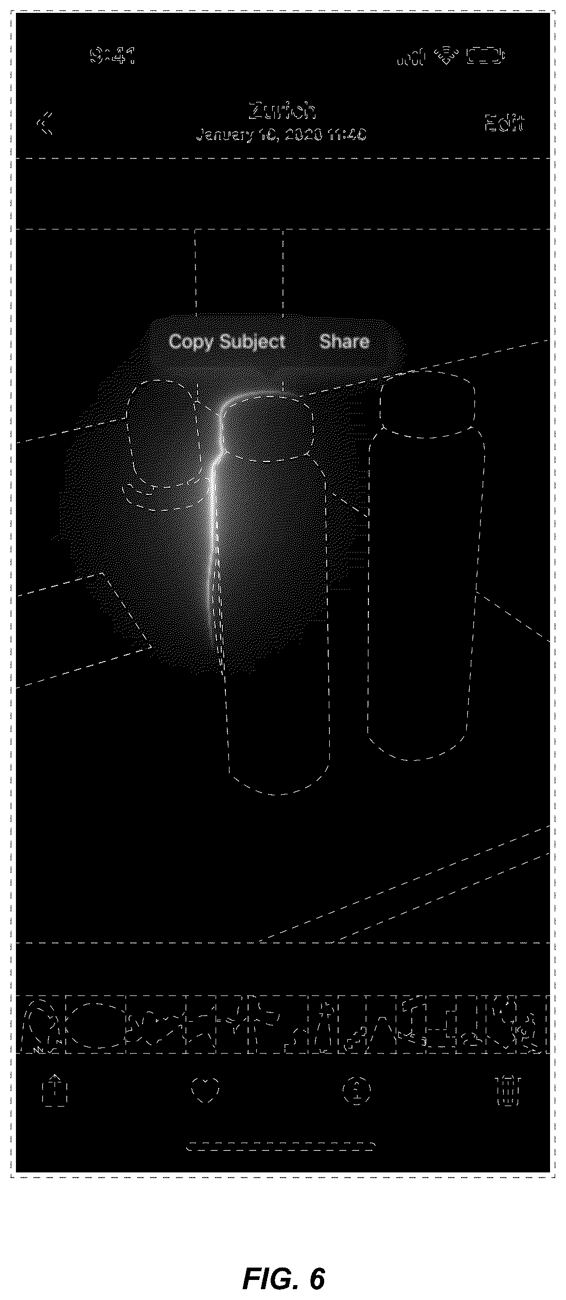 Patent USD1043744 Figure 6 – Display screen or portion thereof with animated graphical user interface