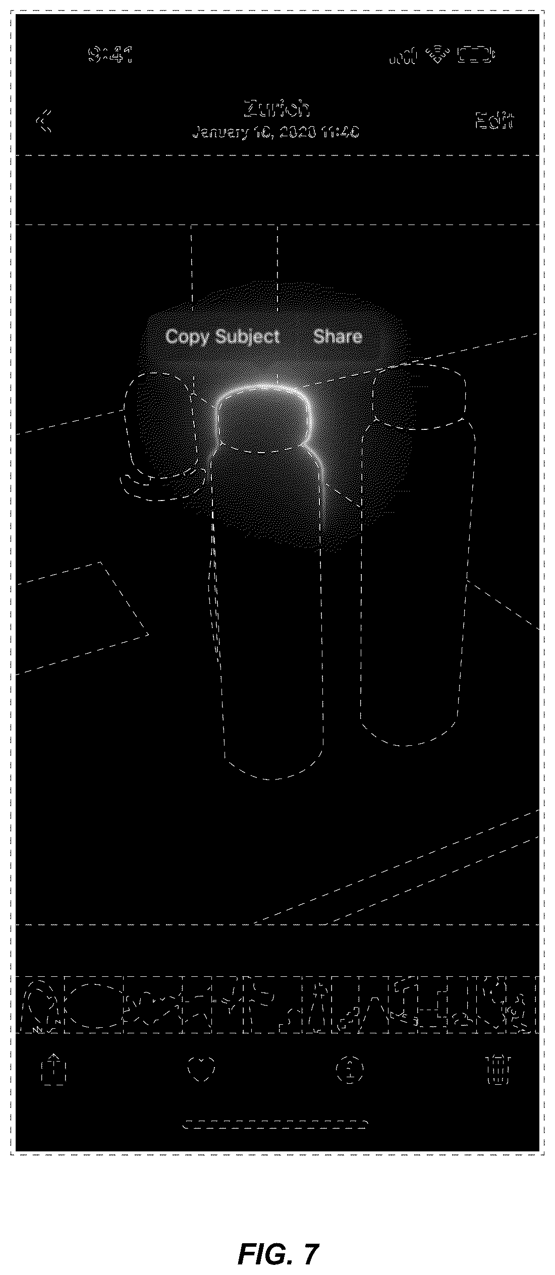 Patent USD1043744 Figure 7 – Display screen or portion thereof with animated graphical user interface
