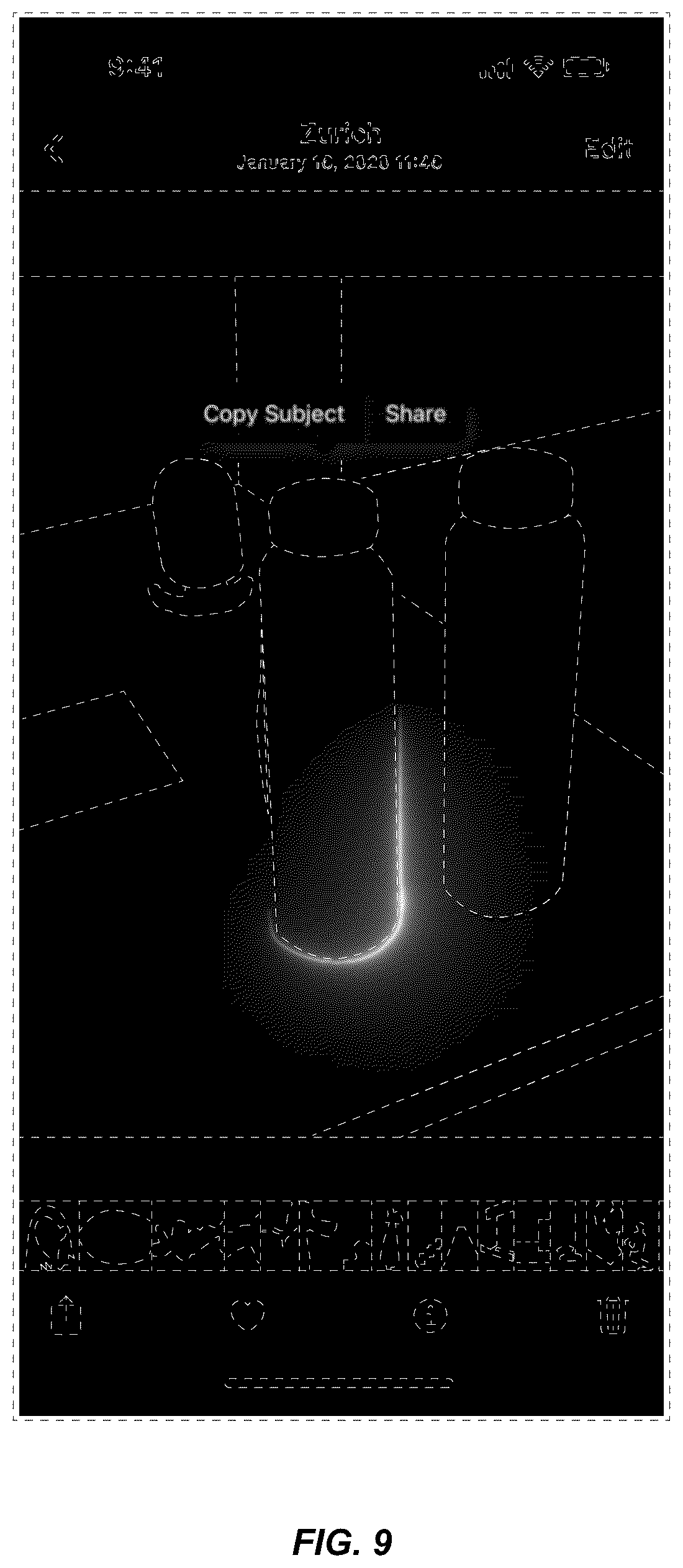 Patent USD1043744 Figure 9 – Display screen or portion thereof with animated graphical user interface