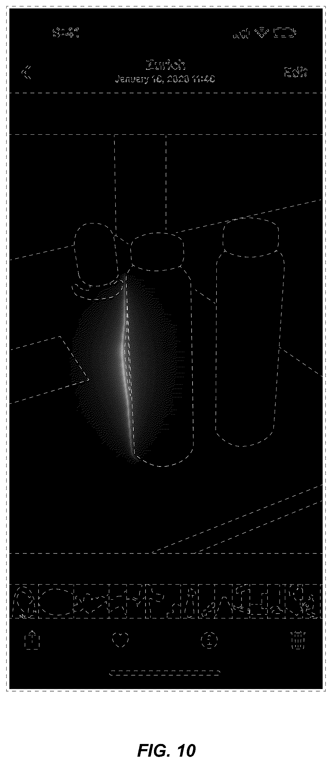 Patent USD1043744 Figure 10 – Display screen or portion thereof with animated graphical user interface