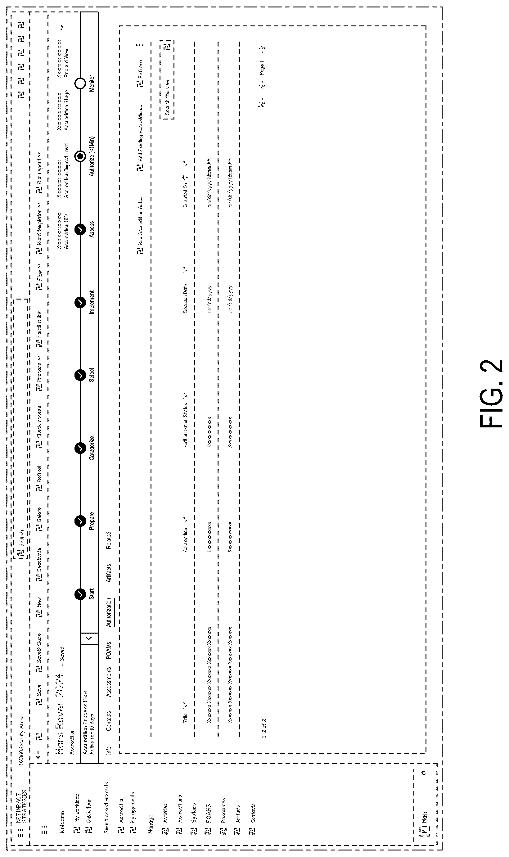 Patent USD1043747 Figure 2 – Display screen or portion thereof with a graphical user interface
