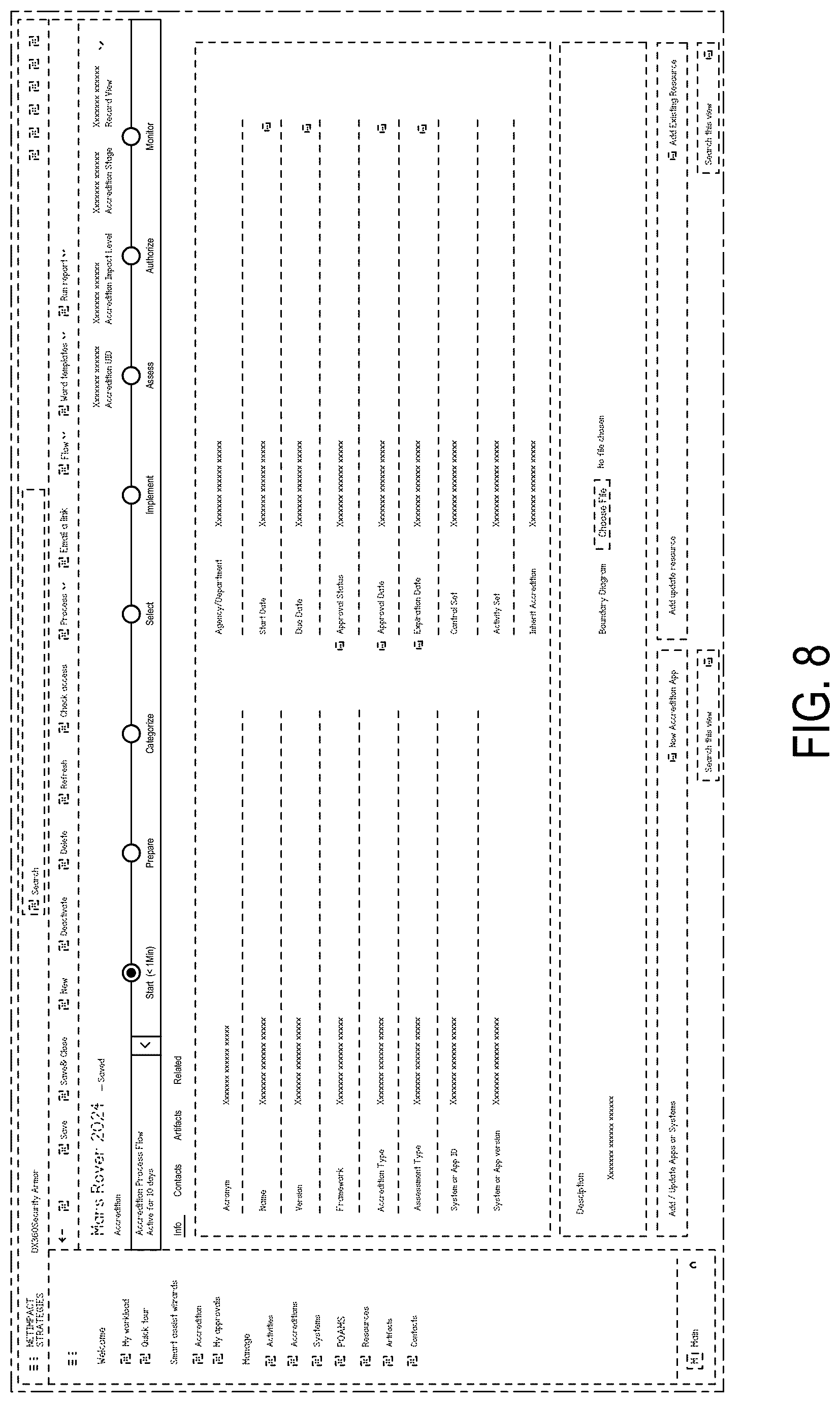 Patent USD1043747 Figure 8 – Display screen or portion thereof with a graphical user interface