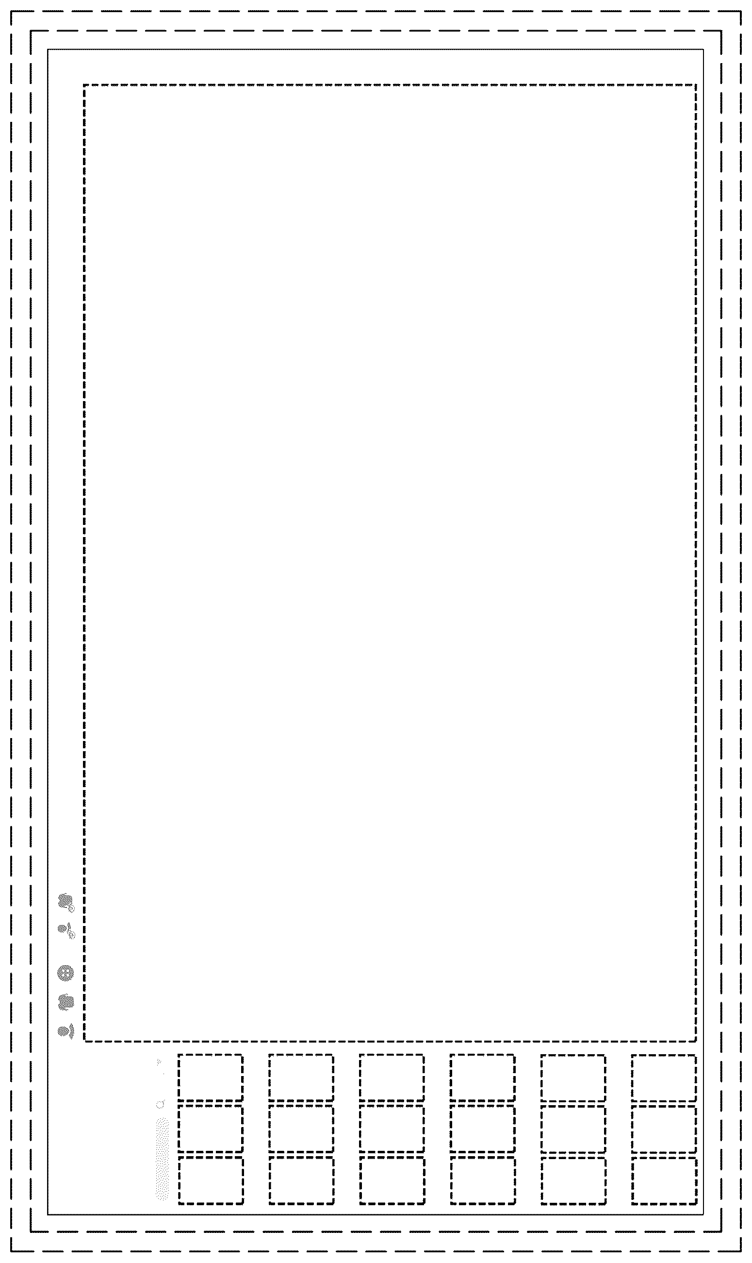 Patent USD1043750 Figure 1 – Display panel or portion thereof with graphical user interface