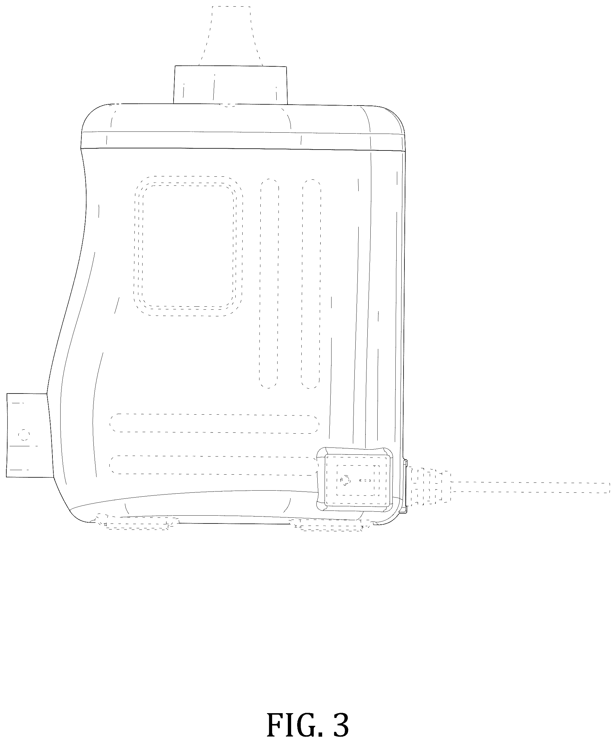 Patent USD1043757 Figure 3 – Air pump