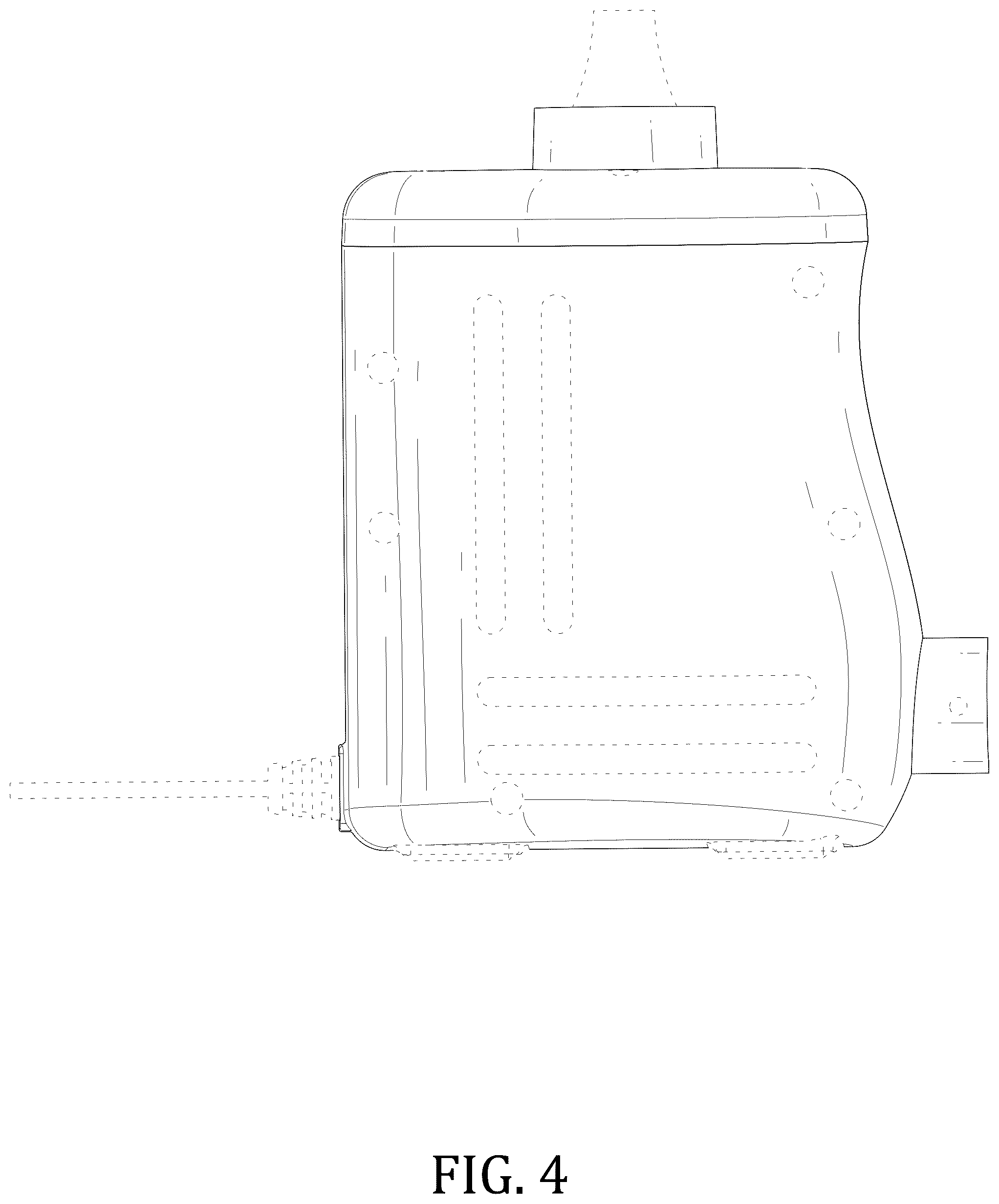 Patent USD1043757 Figure 4 – Air pump