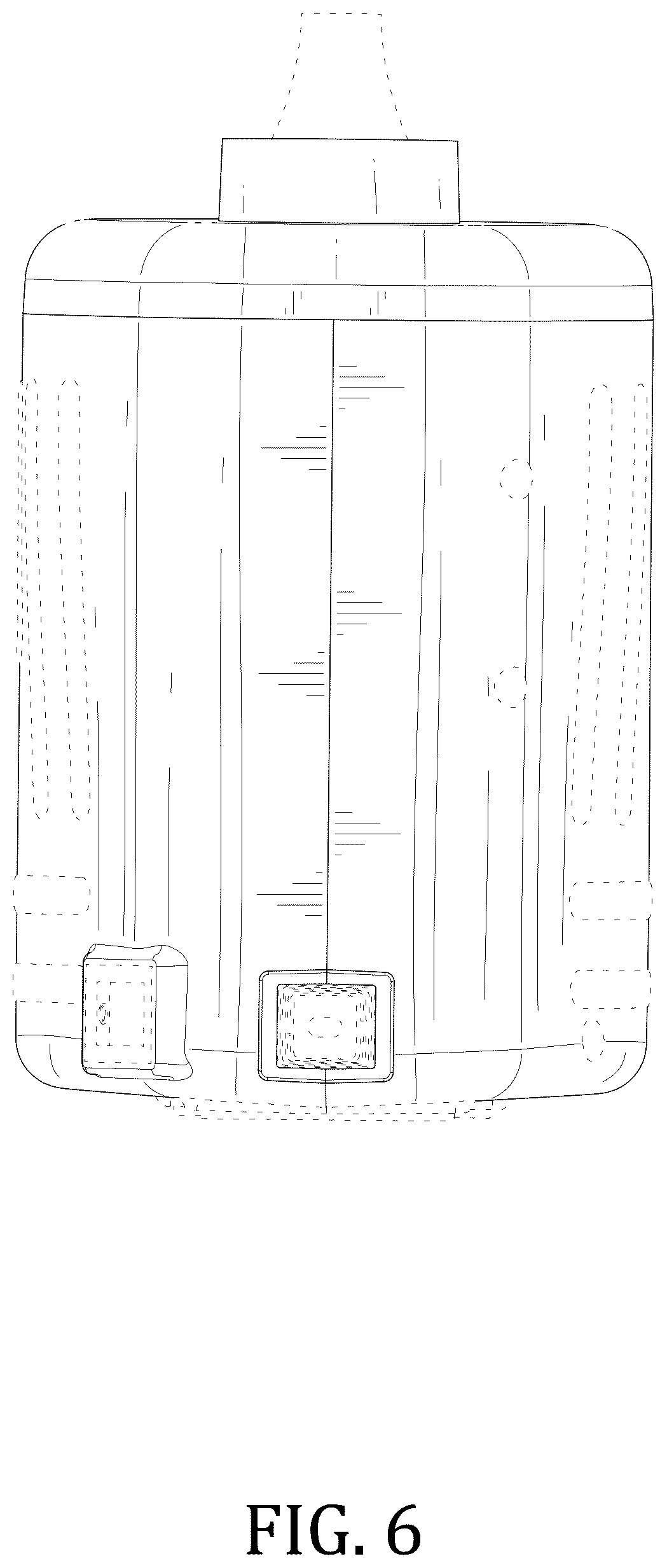 Patent USD1043757 Figure 6 – Air pump