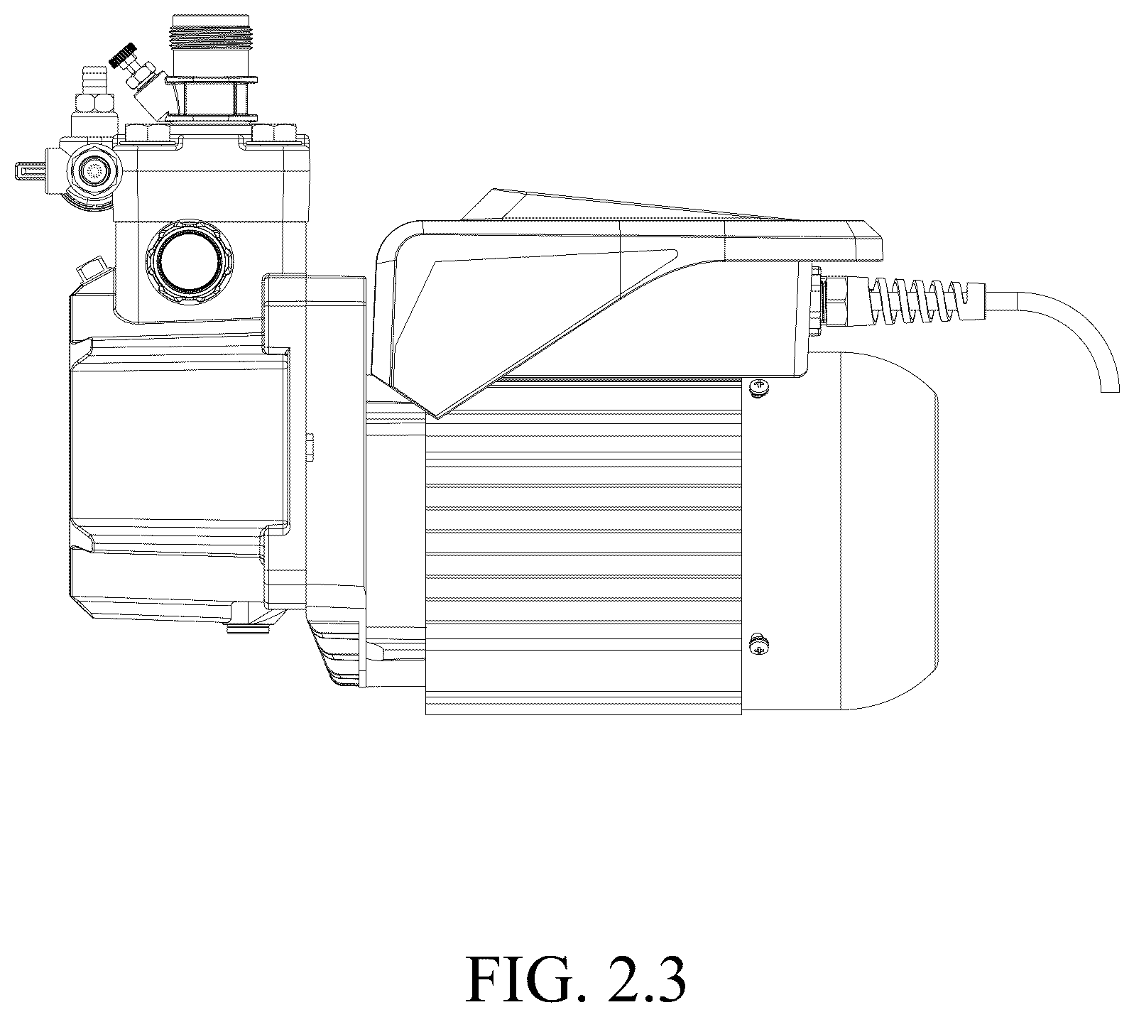 Patent USD1043758 Figure 3 – Pump for liquids