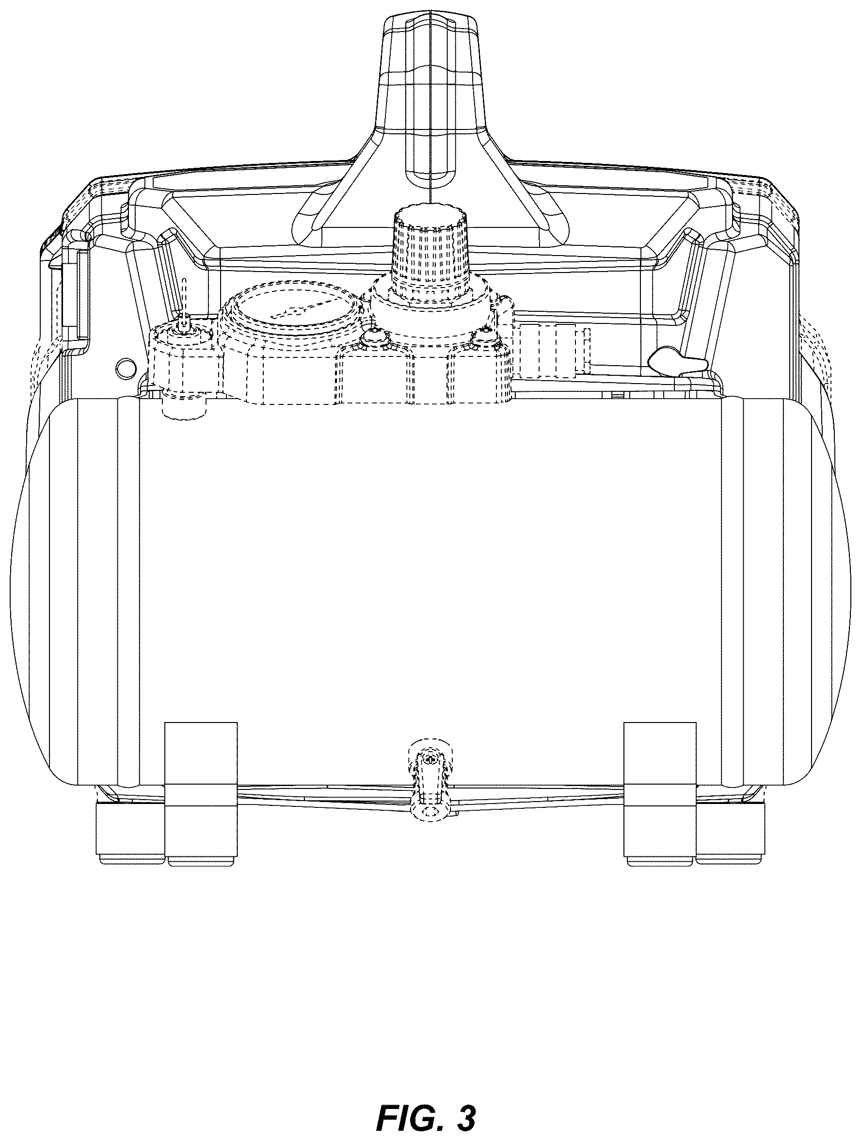 Patent USD1043759 Figure 3 – Compressor with compressor shell