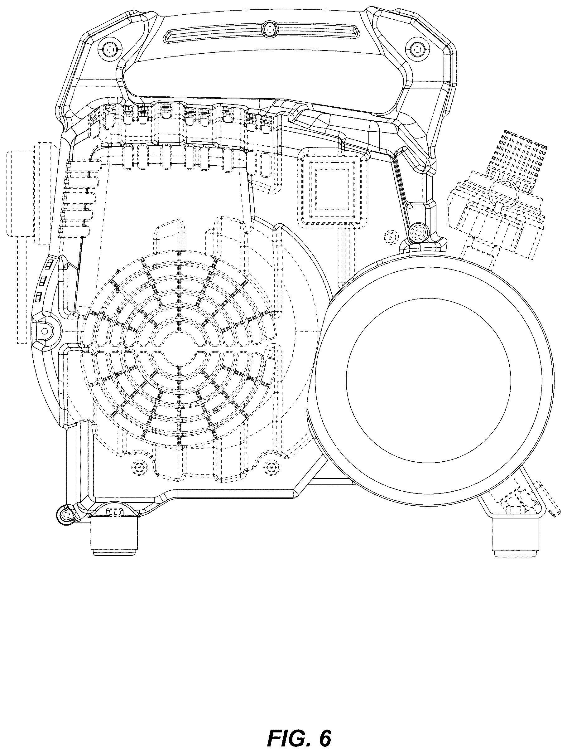 Patent USD1043759 Figure 6 – Compressor with compressor shell