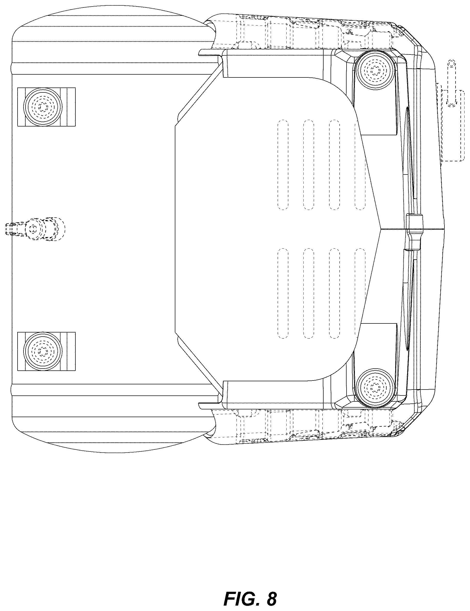 Patent USD1043759 Figure 8 – Compressor with compressor shell