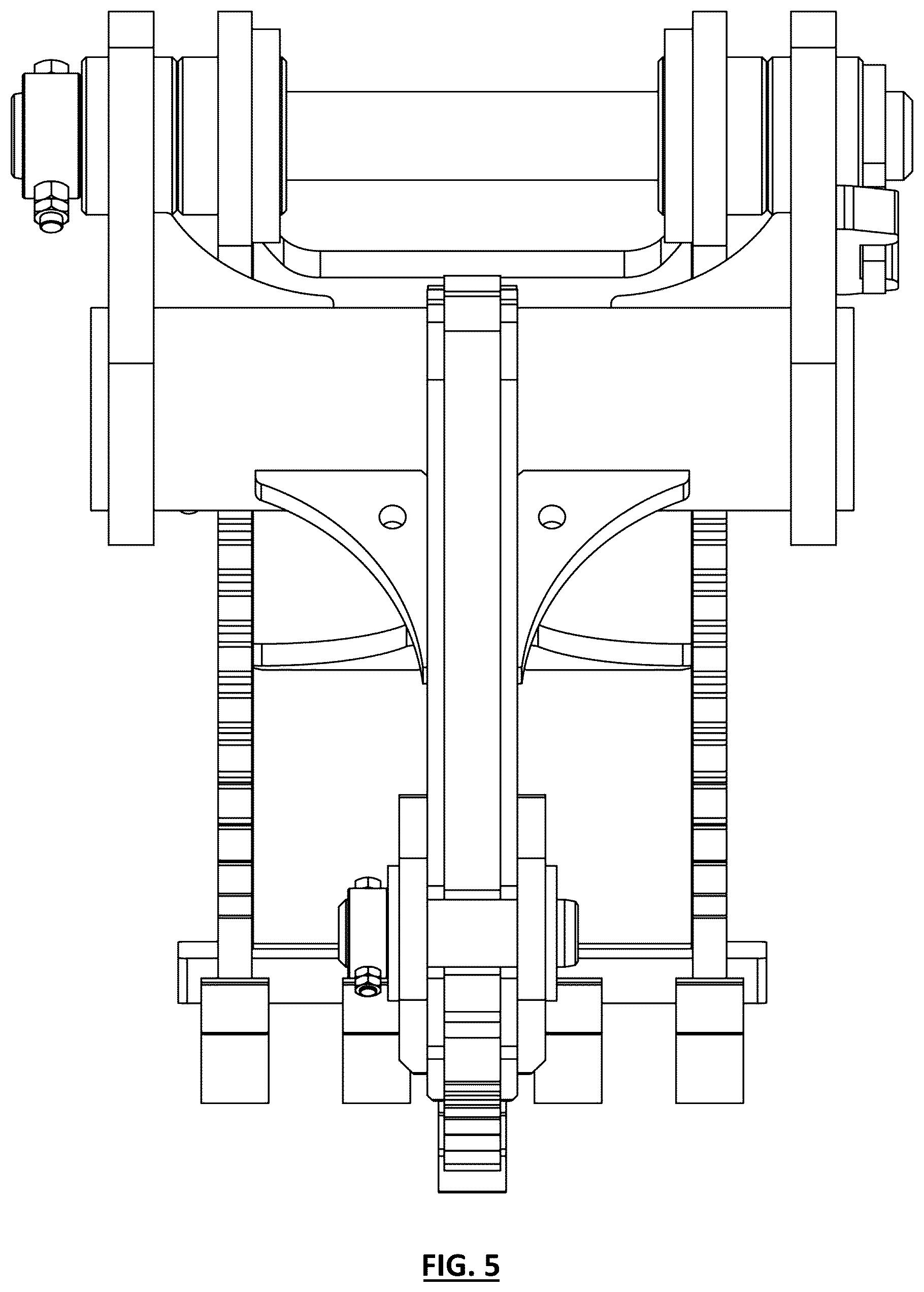 Patent USD1043763 Figure 5 – Stump harvester