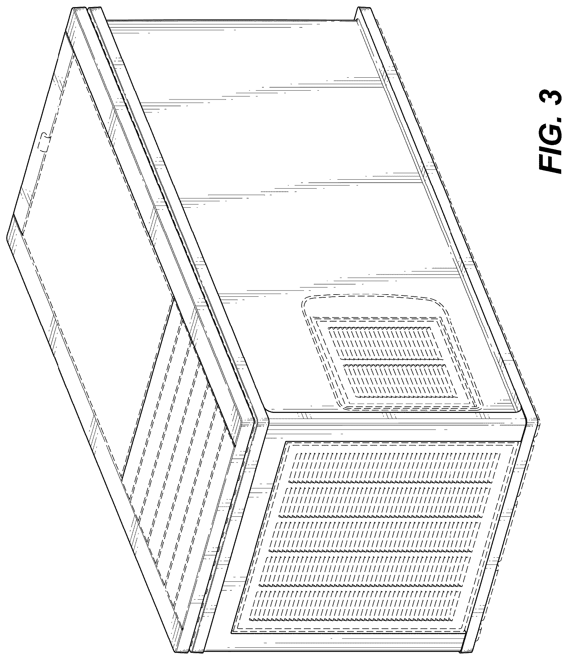 Patent USD1043767 Figure 3 – Tank