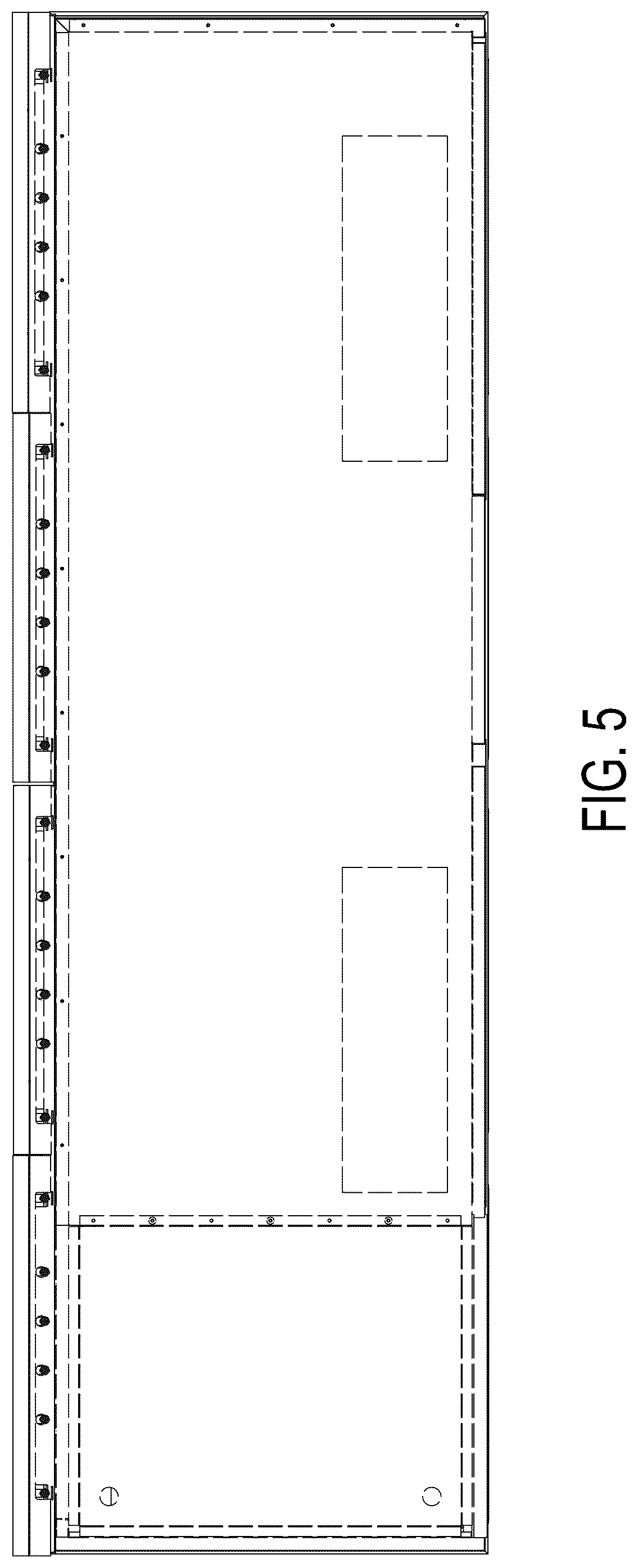 Patent USD1043768 Figure 5 – Refrigerated showcase