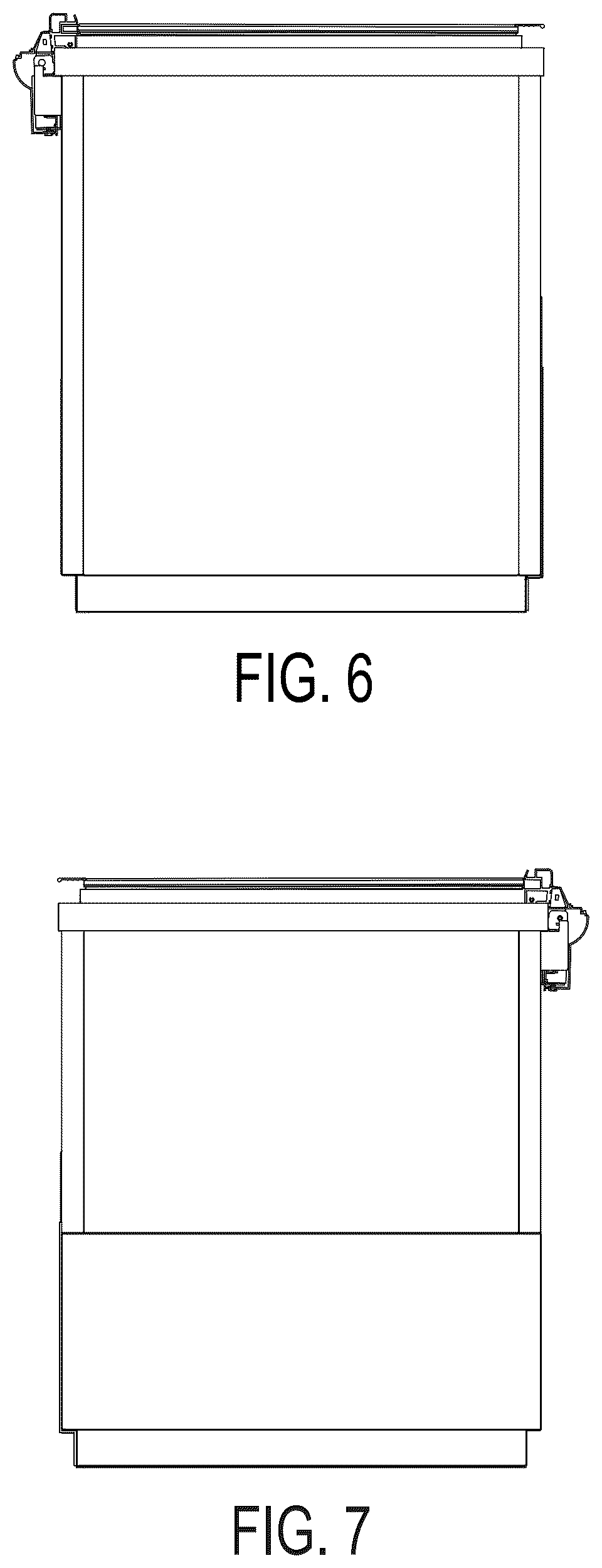 Patent USD1043768 Figure 6 – Refrigerated showcase