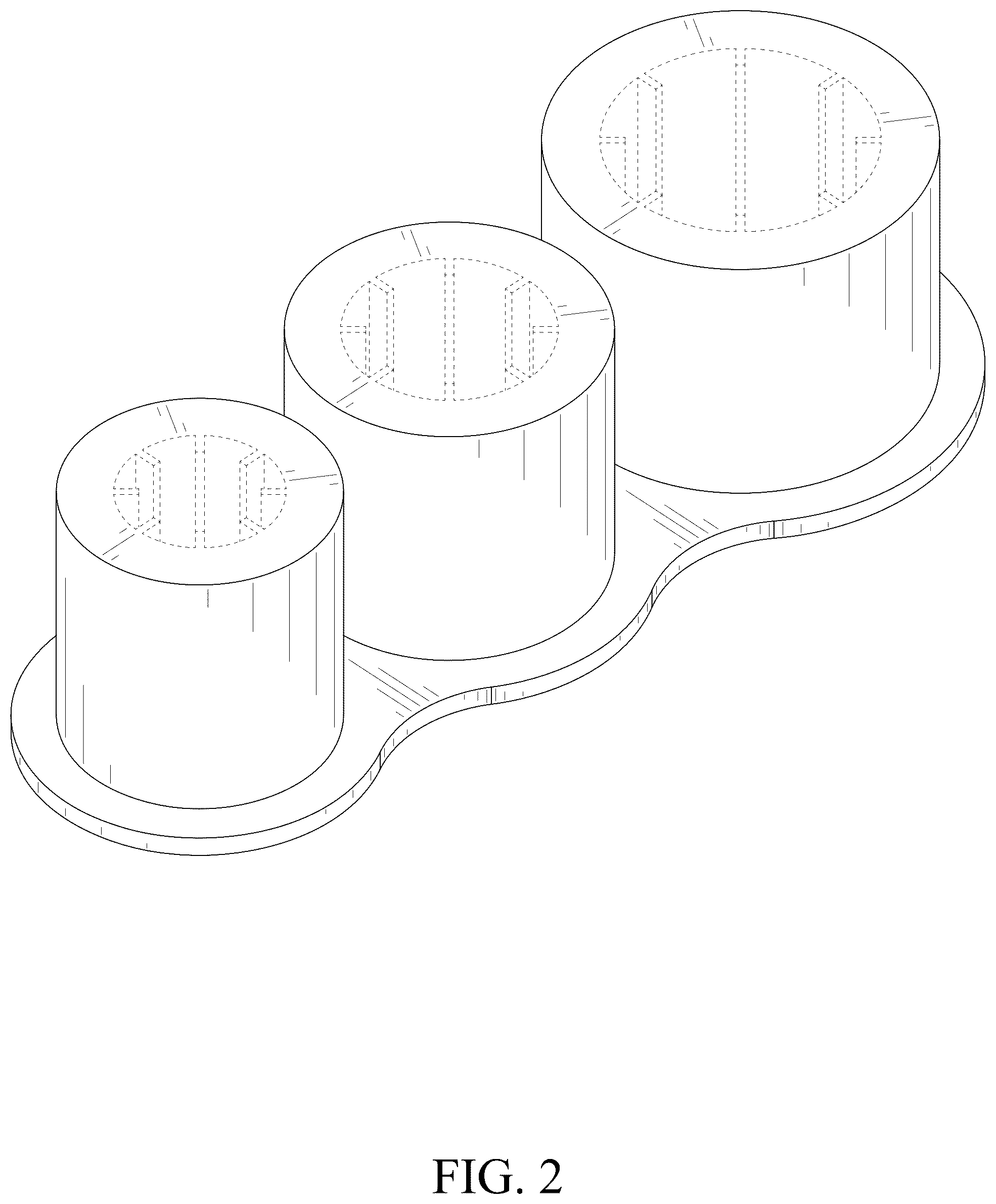 Patent USD1043770 Figure 2 – Ice making mold