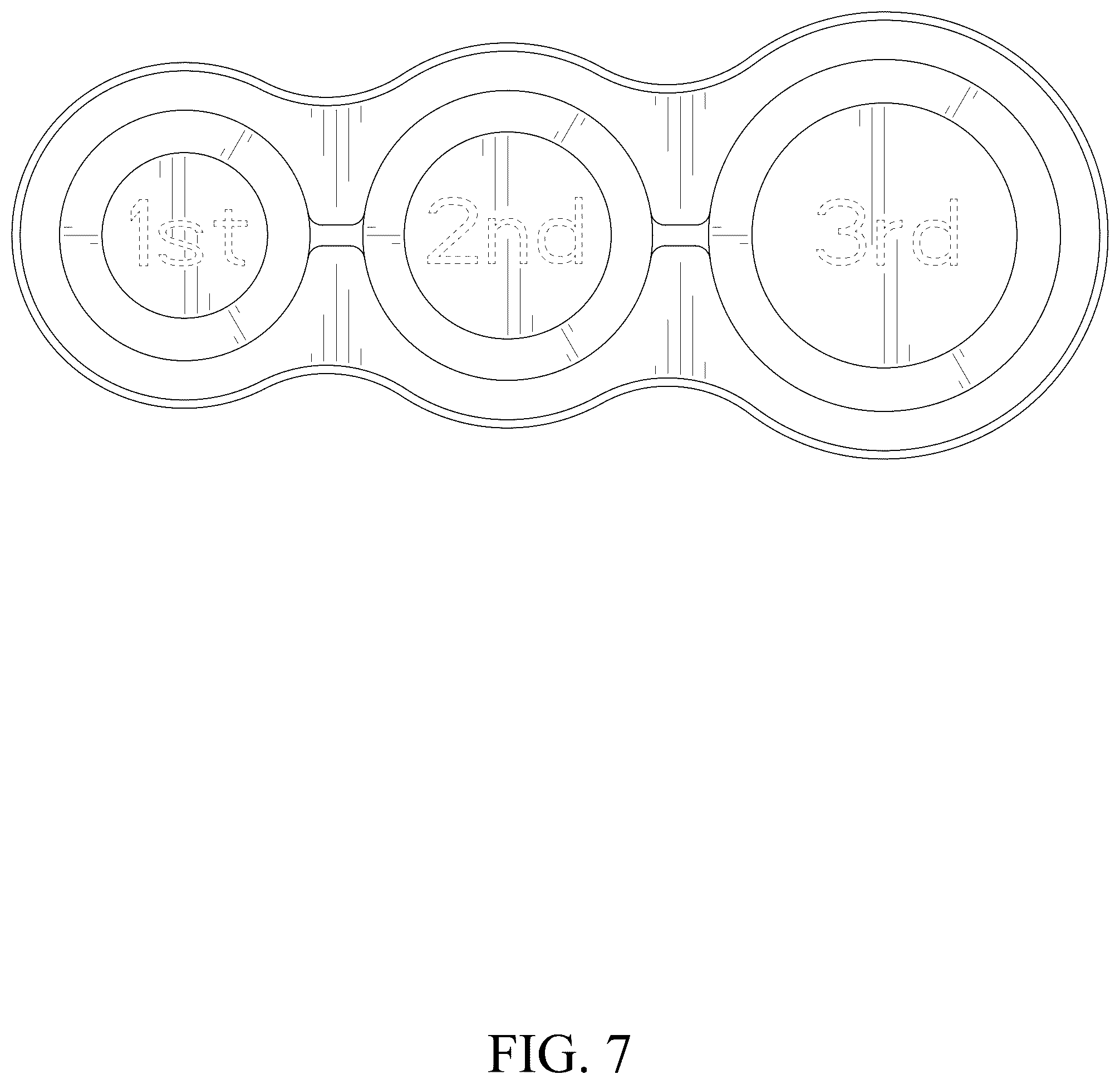 Patent USD1043770 Figure 7 – Ice making mold