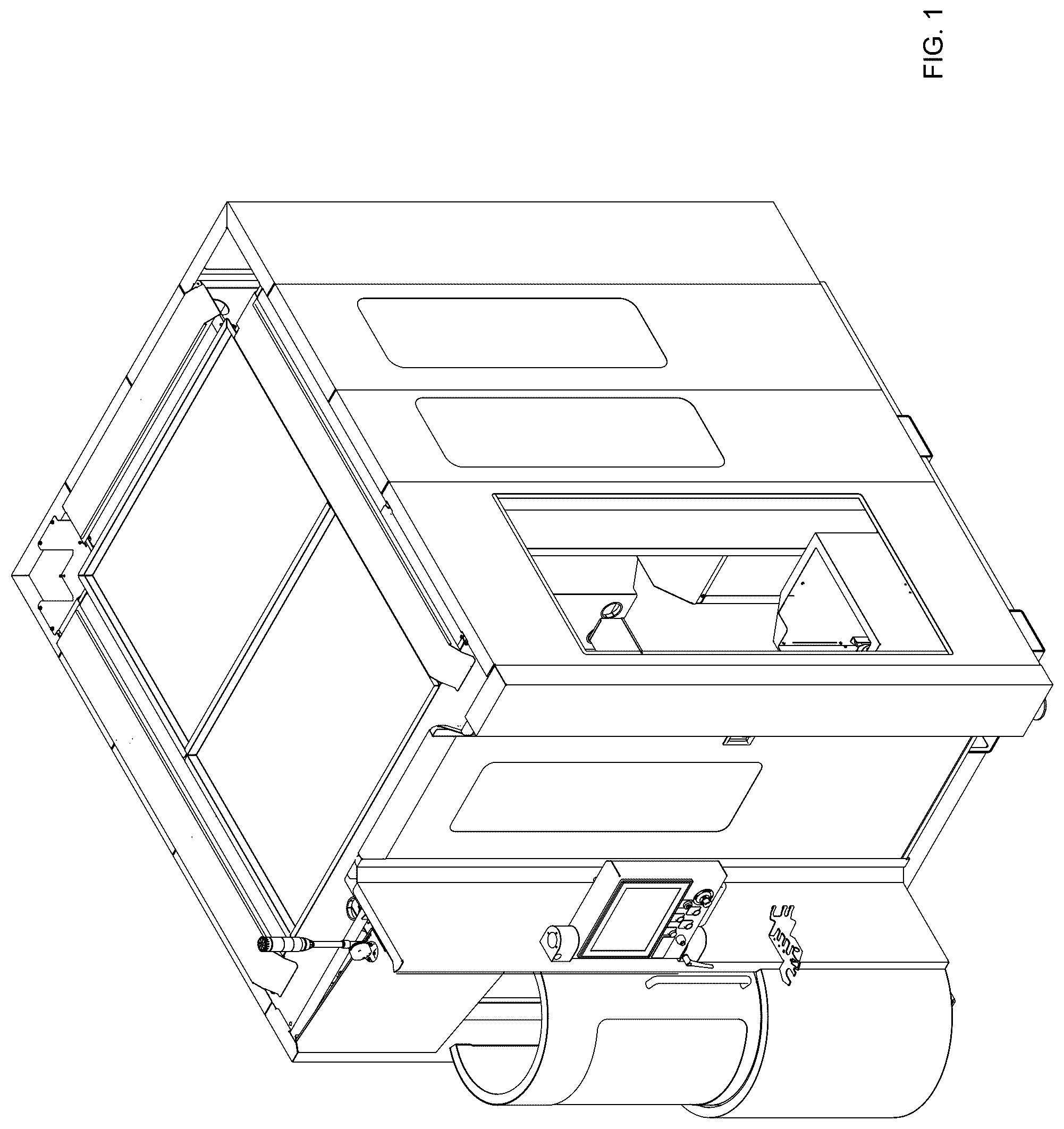 Patent USD1043772 — Automated pallet system — Figure 1