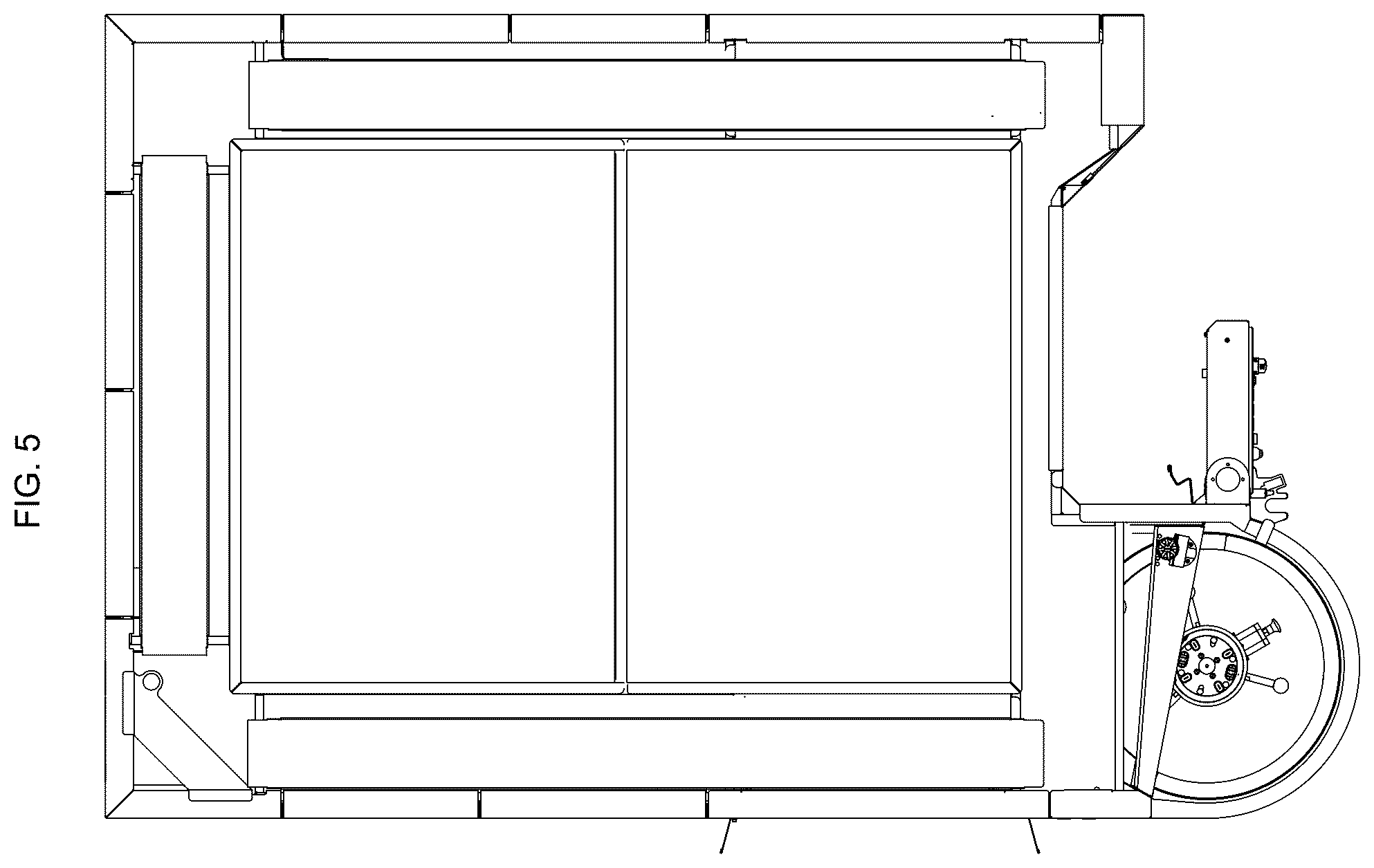 Patent USD1043772 Figure 5 – Automated pallet system